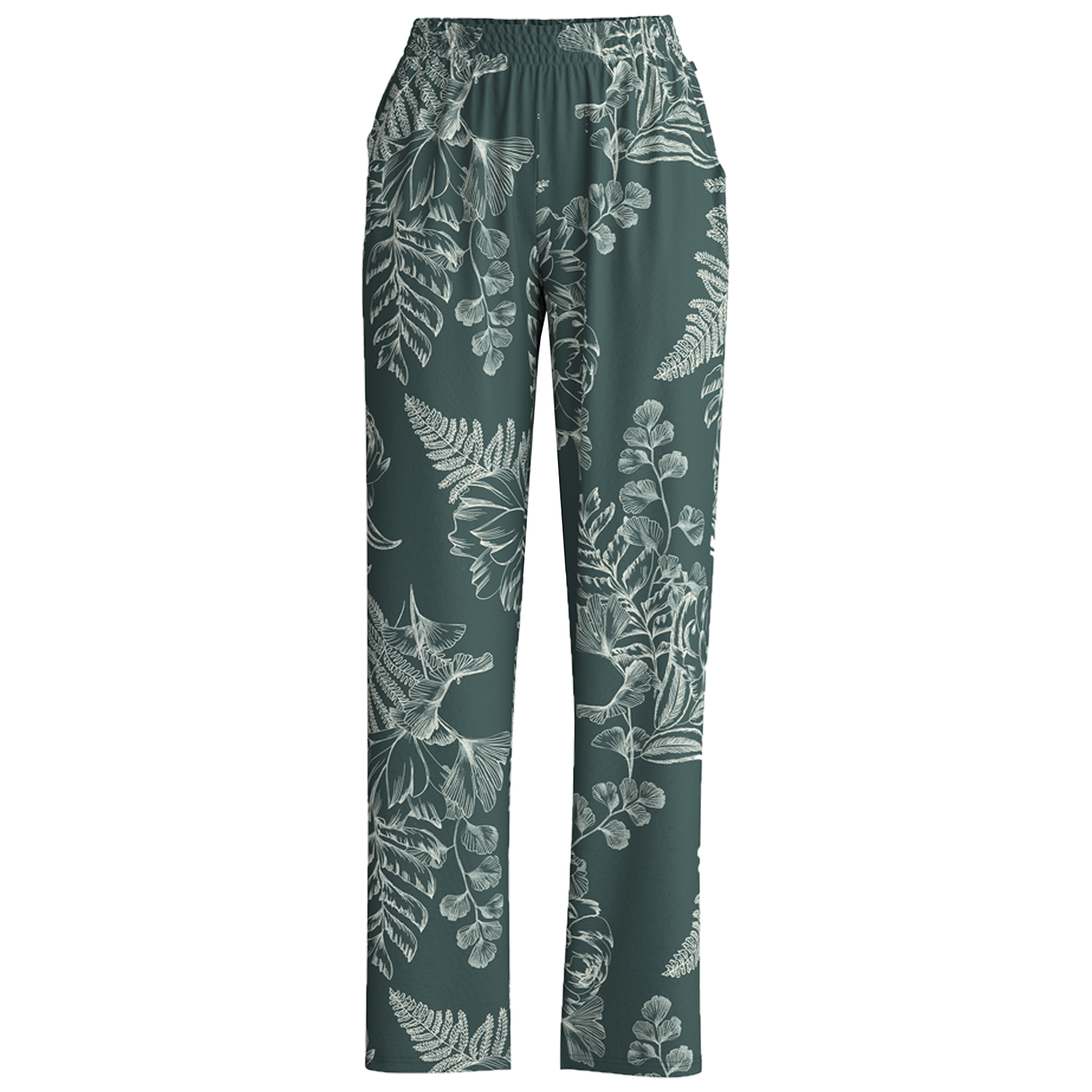 Pyjamahose | Deep Emerald Green Botanic