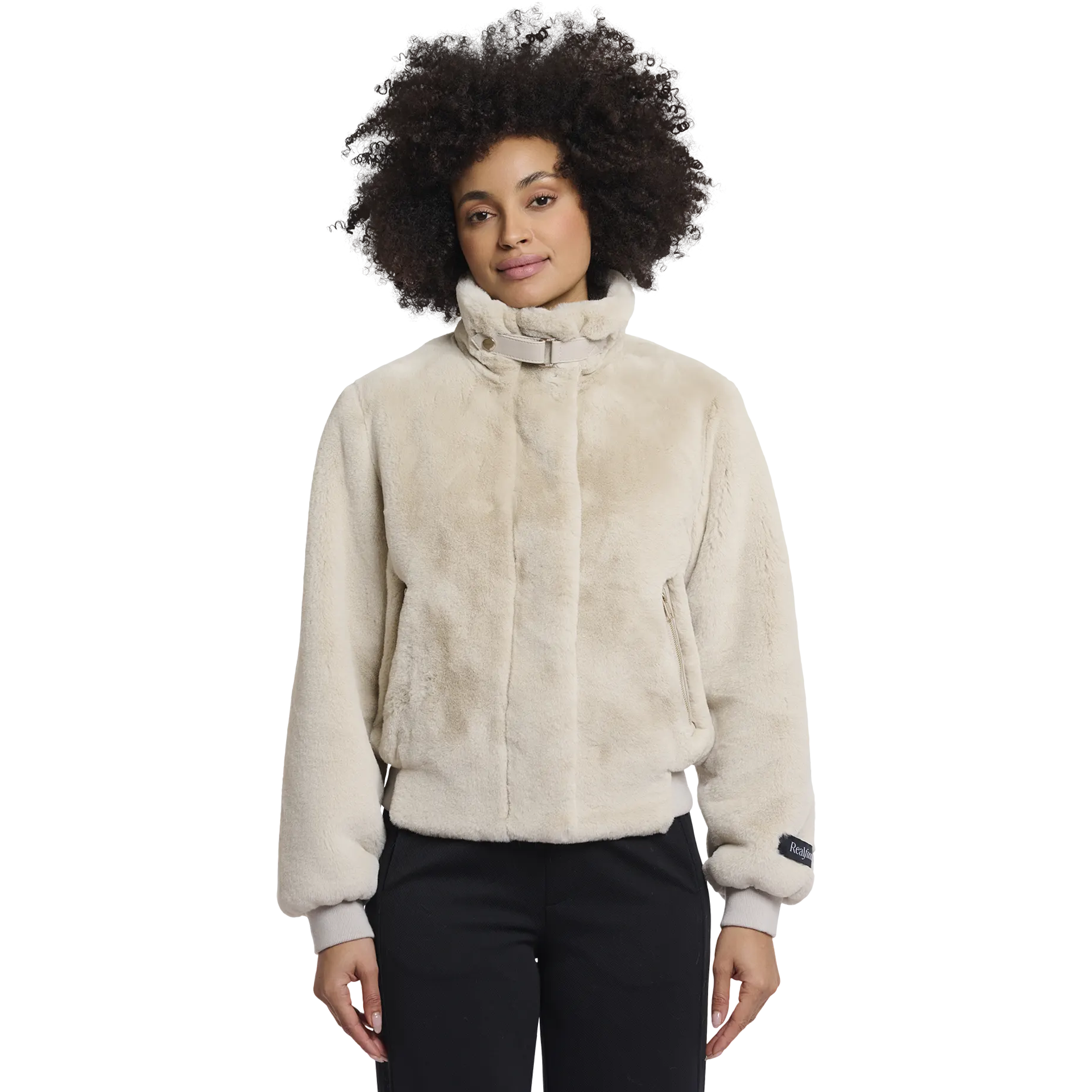 Kunstpelz Jacke Ambra | BIRCH