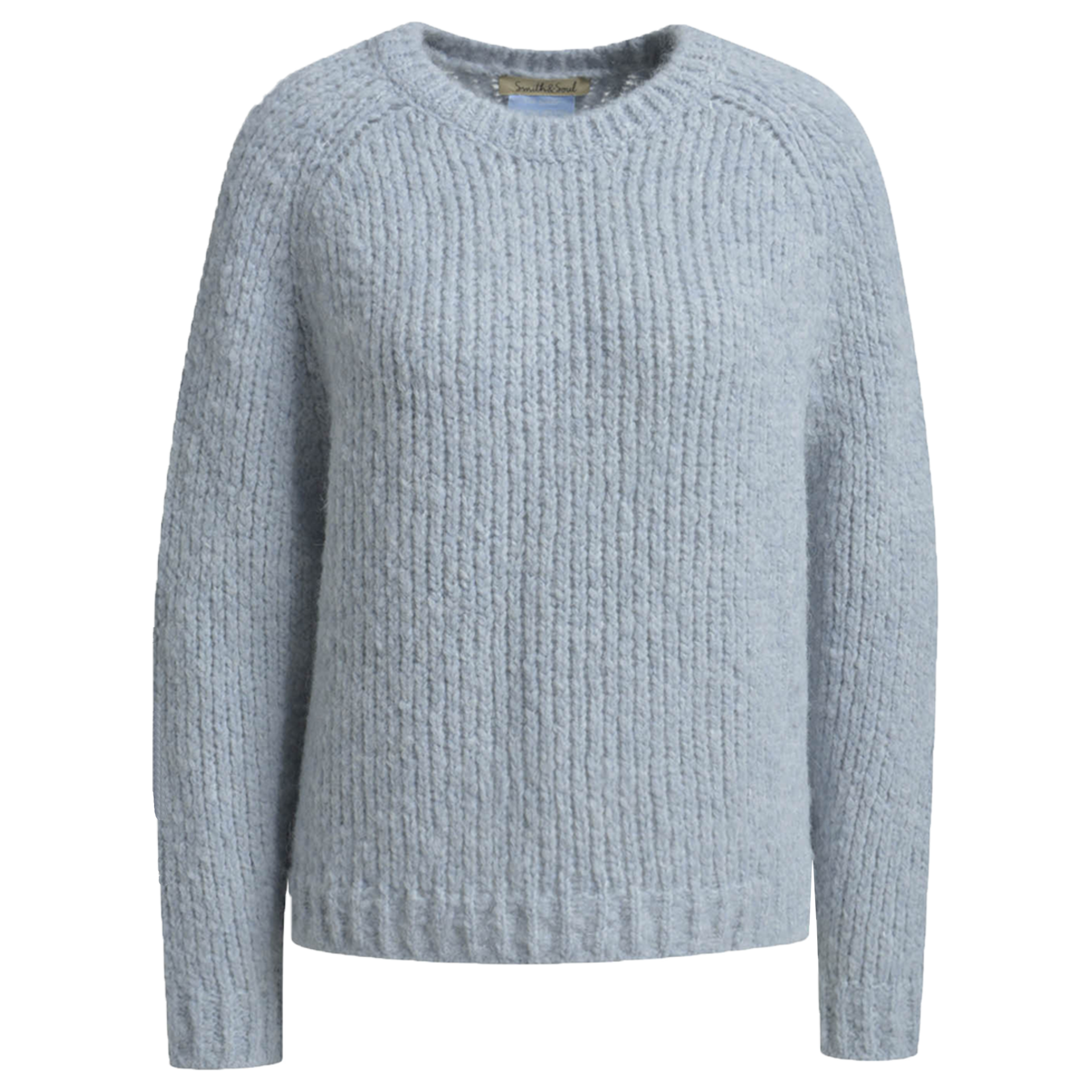 Deep Raglan Pullover | Iceblue