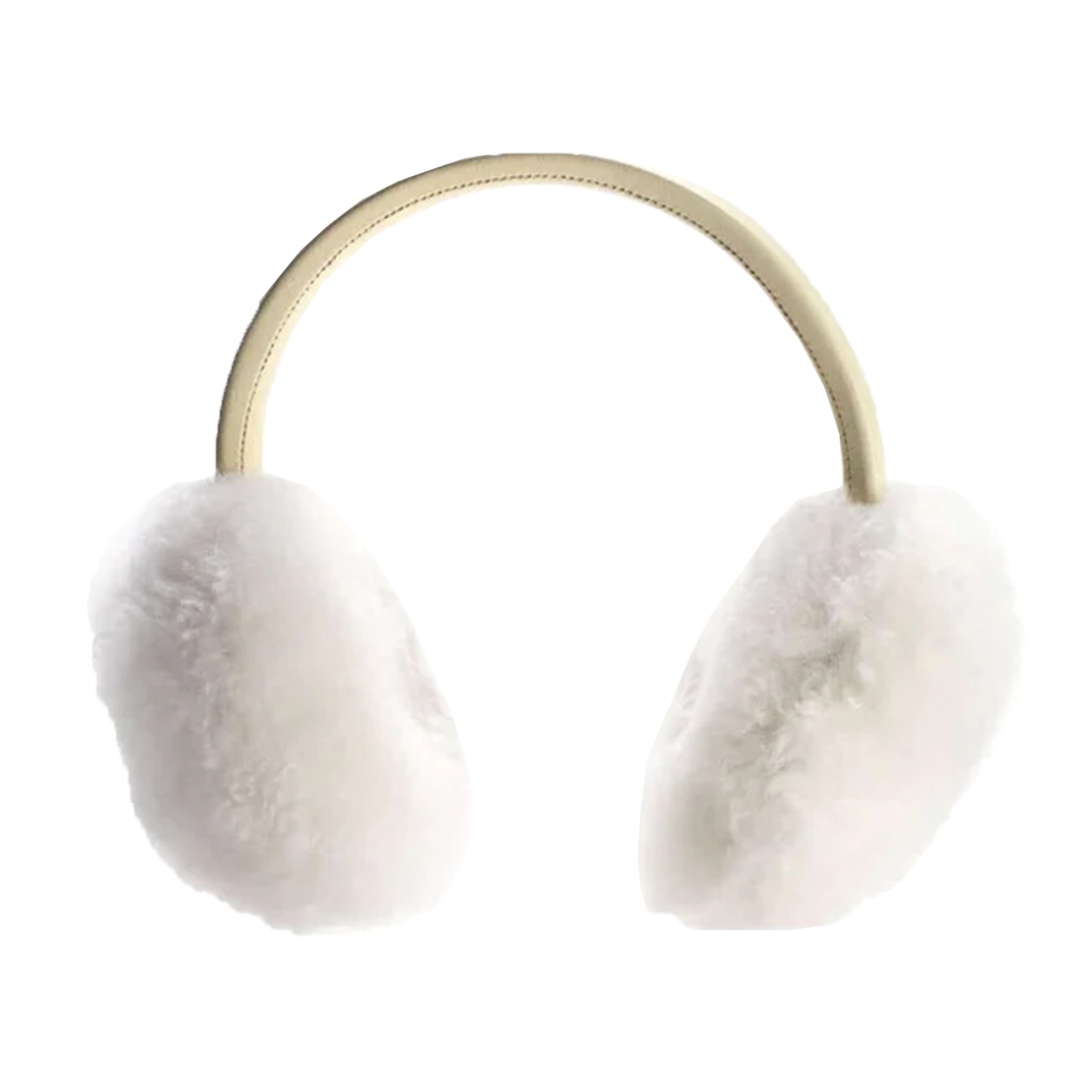 Ohrenwärmer aus Baby-Alpaka OLMO | Pearl White