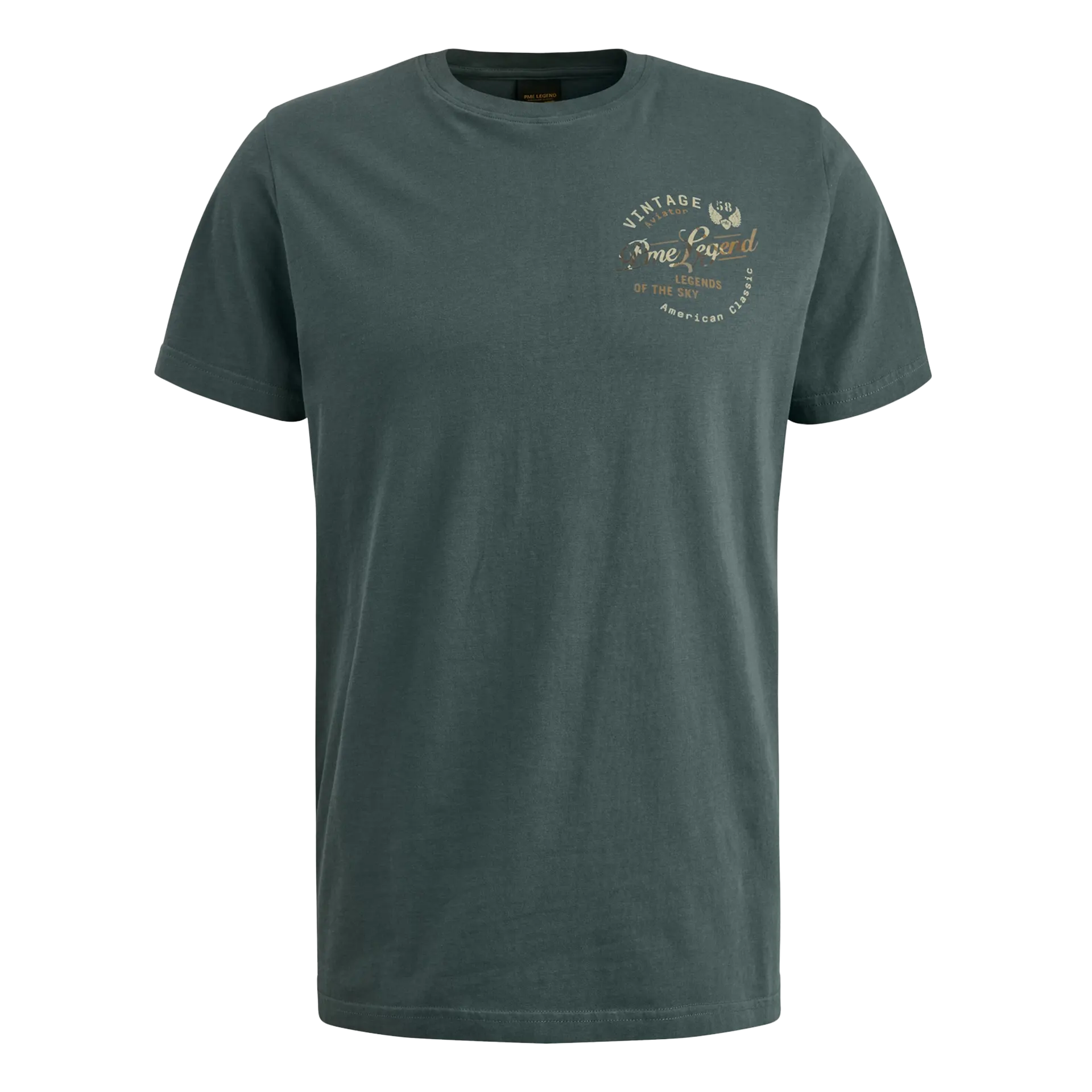 T-Shirt mit Artwork | DARK SLATE