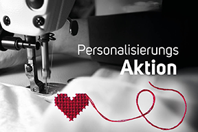 Personalisierungsaktion mit der Stickeria am Meer