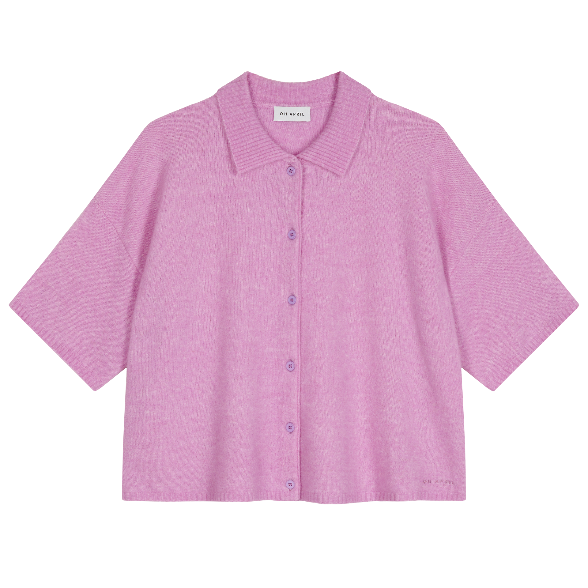 Vina Tee Cardigan | BRIGHT LILAC