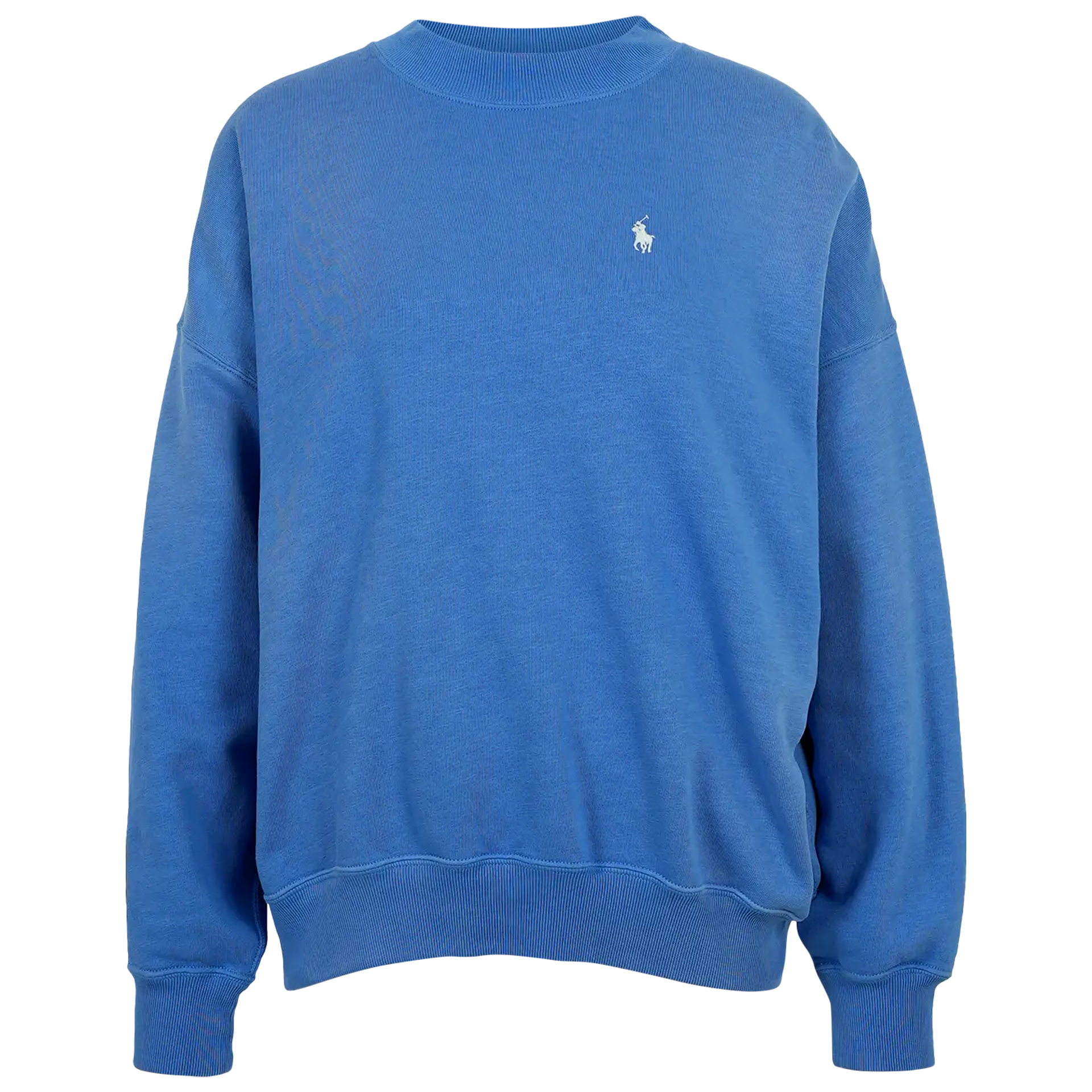 Sweatshirt mit Backprint | BLAU