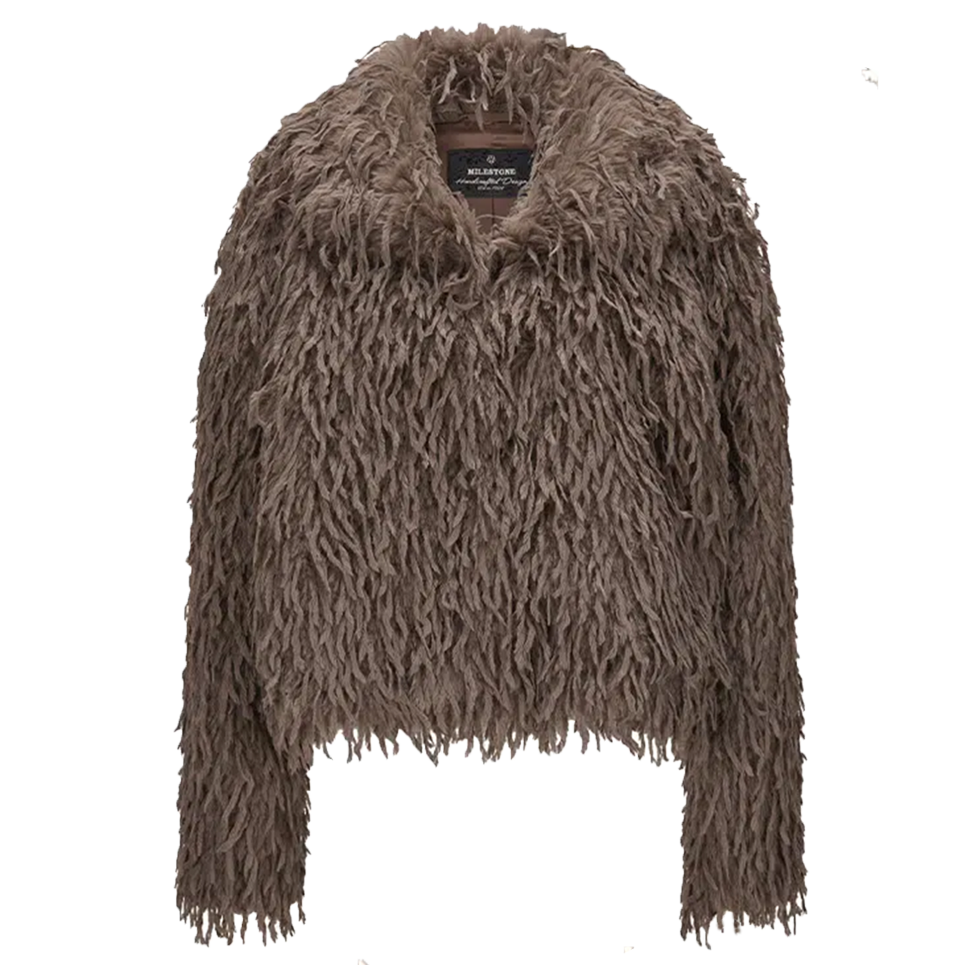 Jacke aus Kunstpelz im Federlook | MSWhitney