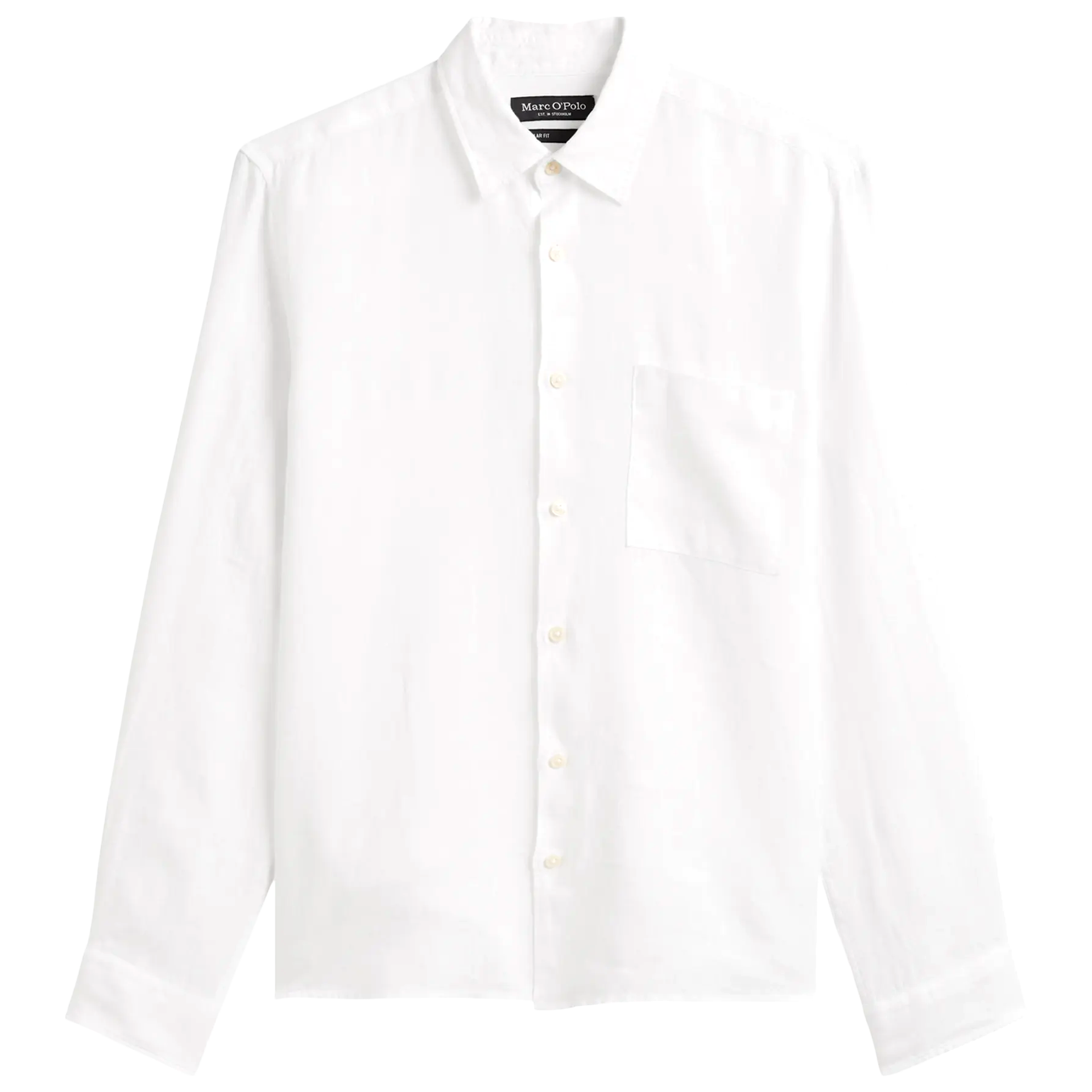 Hemd aus reinem Leinen | WHITE