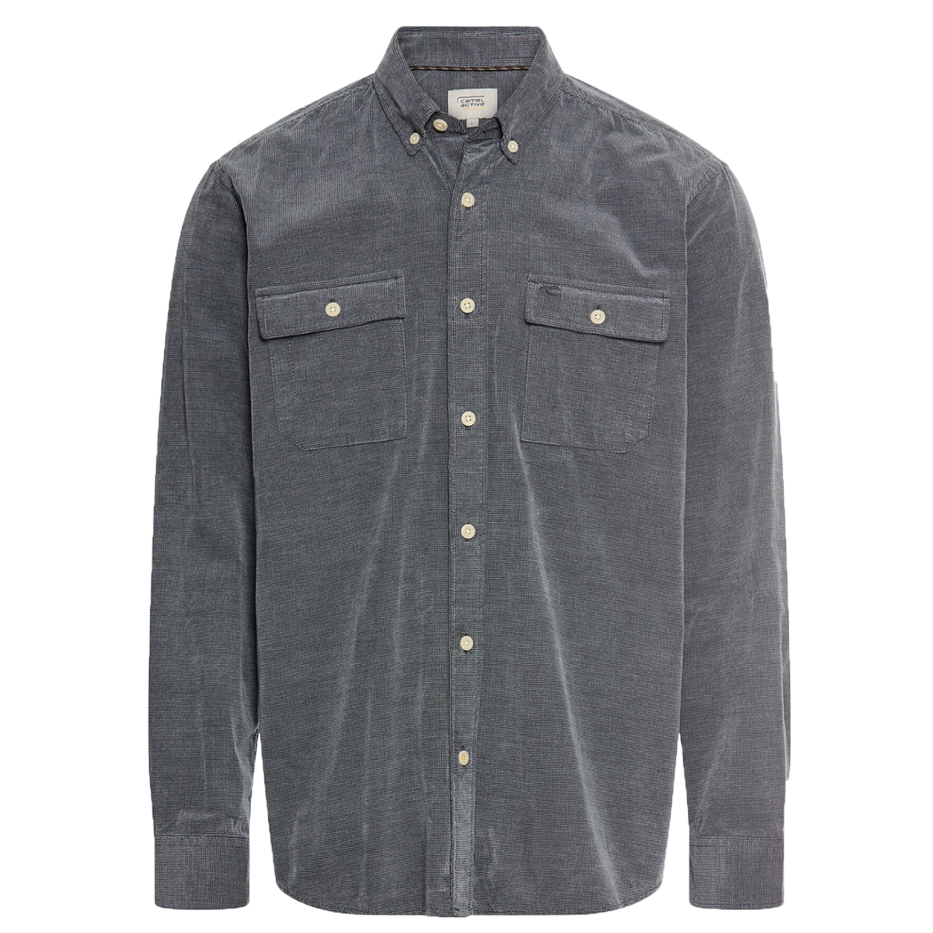 Hemd aus reiner Baumwolle | Tinted Blue