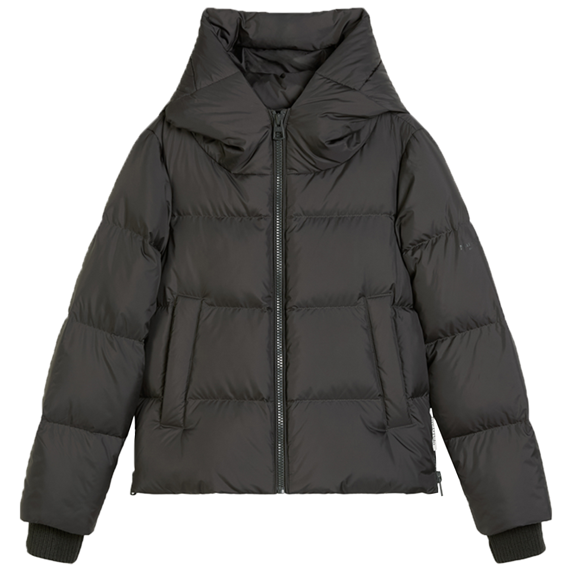 Puffer-Daunenjacke Regular mit wasserabweisender Oberfläche | Night Grey Melange