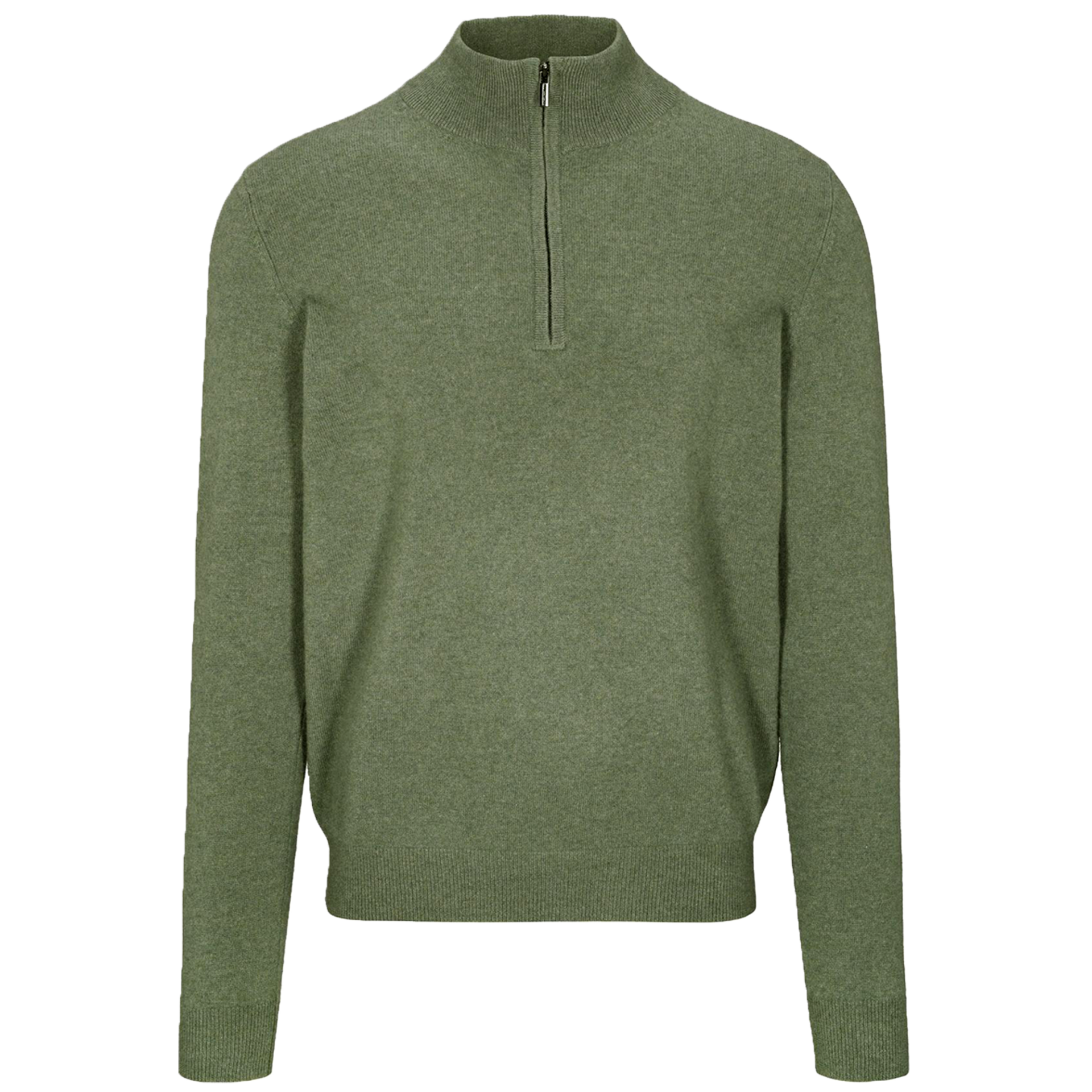 Cashmere Troyer Pullover | IVY MELANGE Cashmere Troyer Pullover | IVY MELANGE