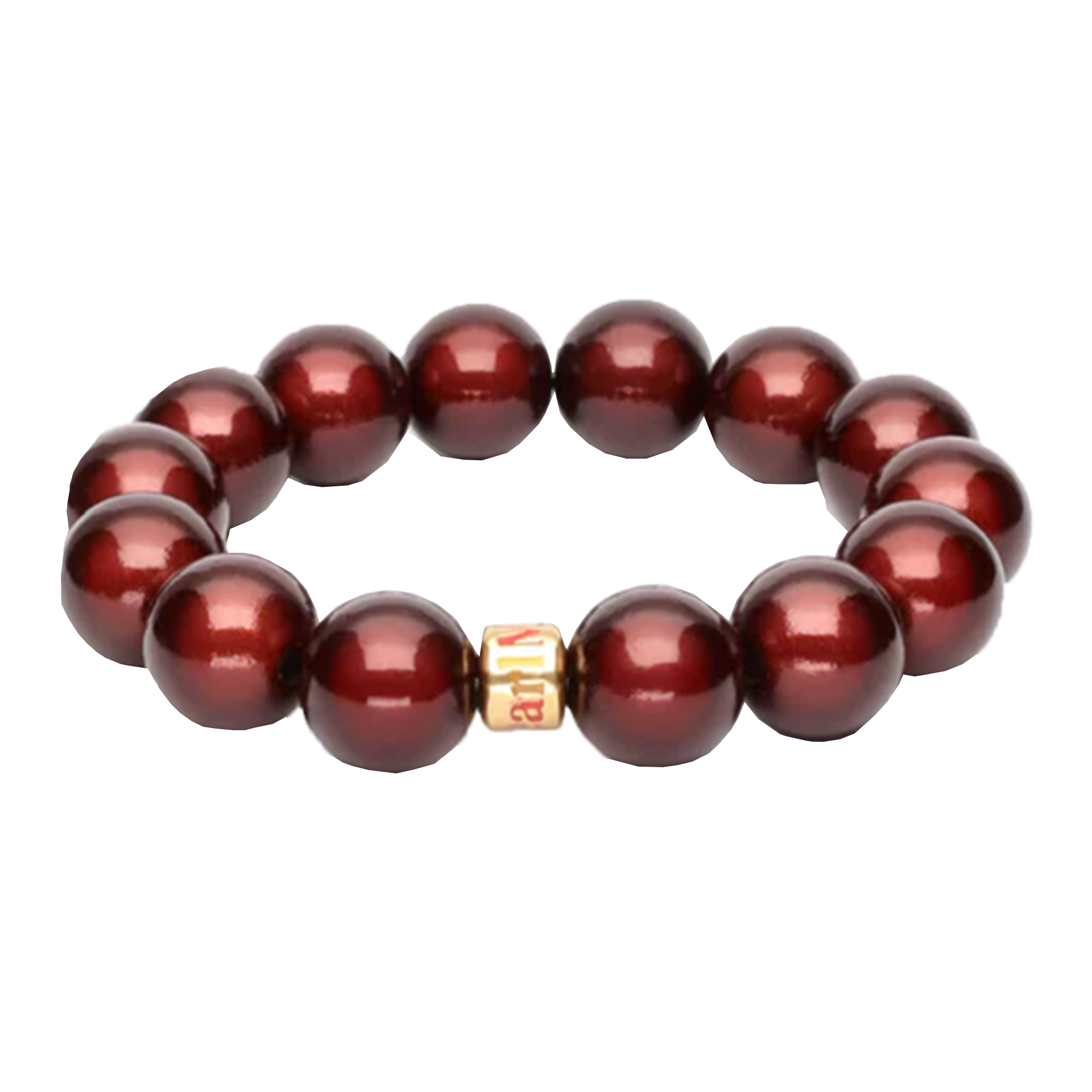 Perlenarmband | BURGUNDY CLASSIC