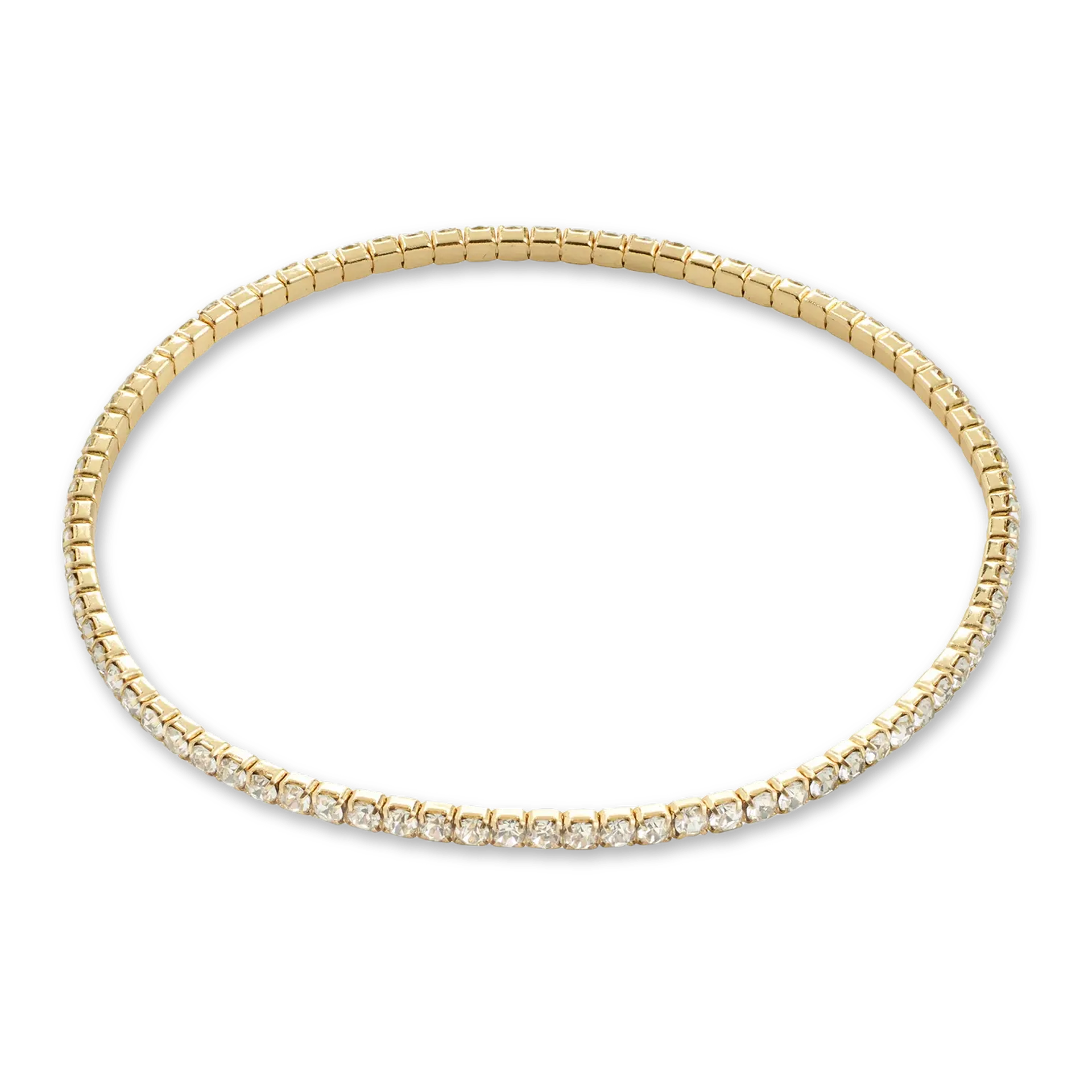 Vergoldetes Kristallarmband | ARASH