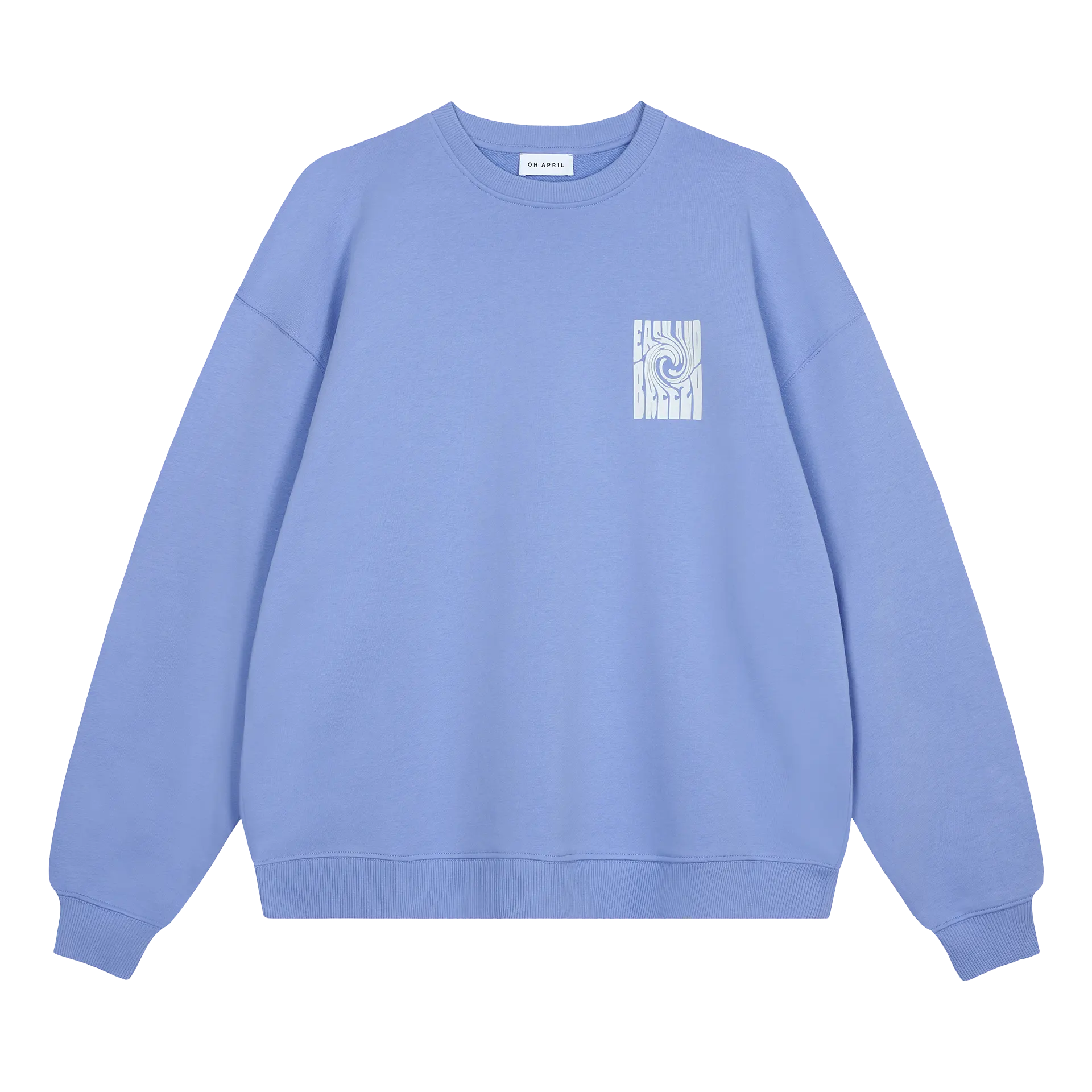 OVERSIZED SWEATER | SOFT BLUE BREEZY