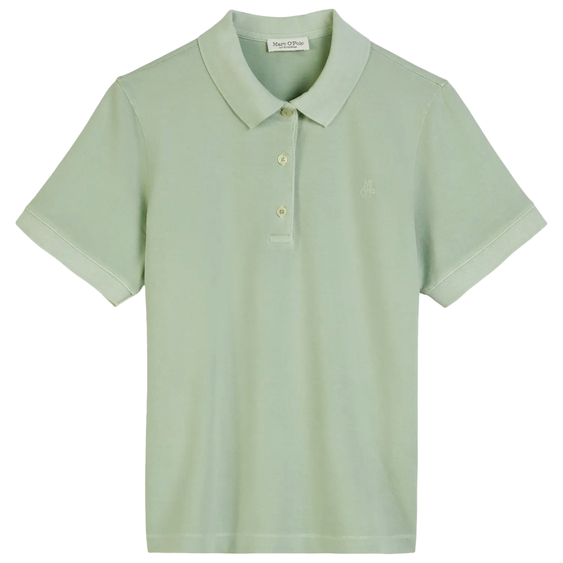 Poloshirt aus Light Piqué-Jersey | DUSTY MINT