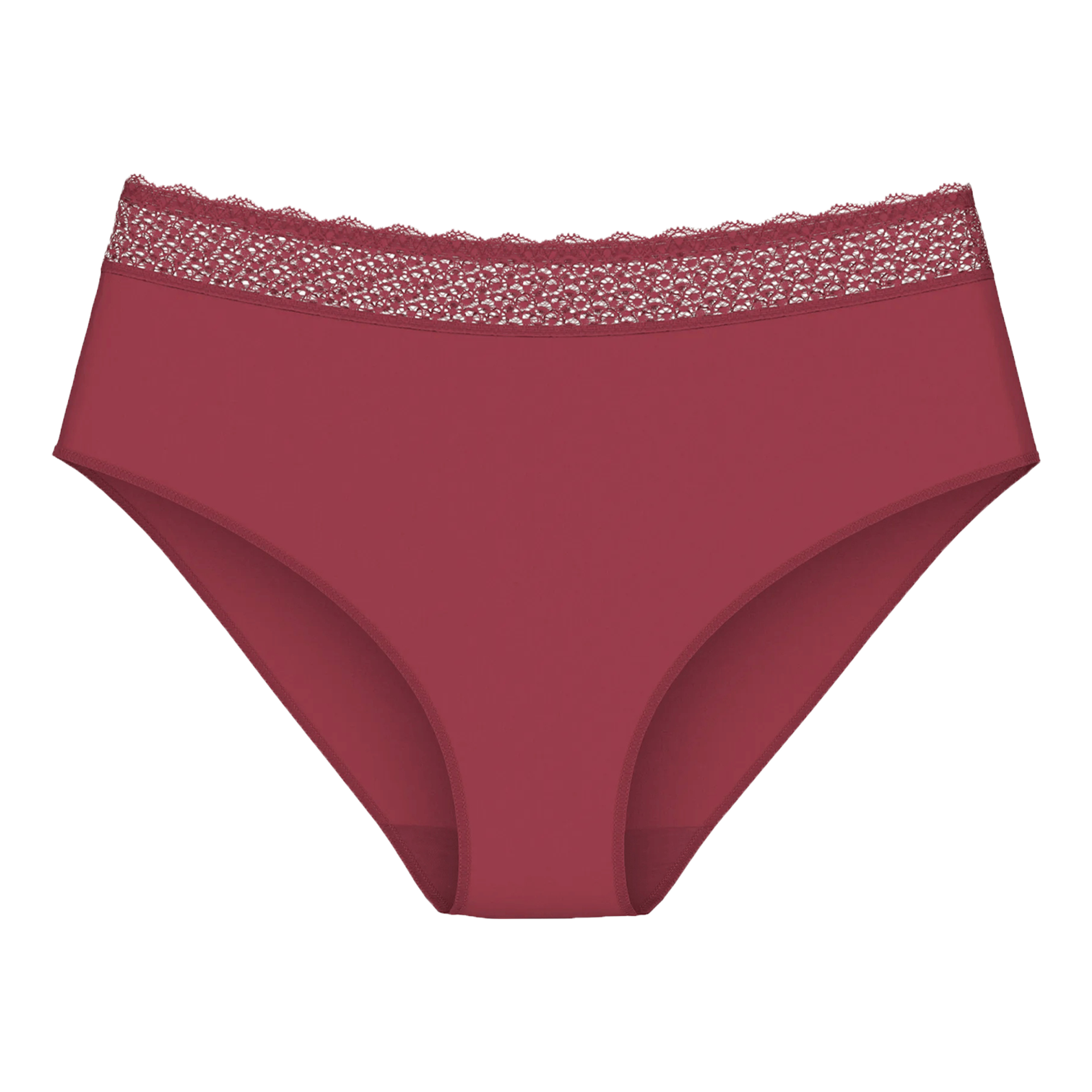 Feel of Modal Midi Slip | Sweet Marsala