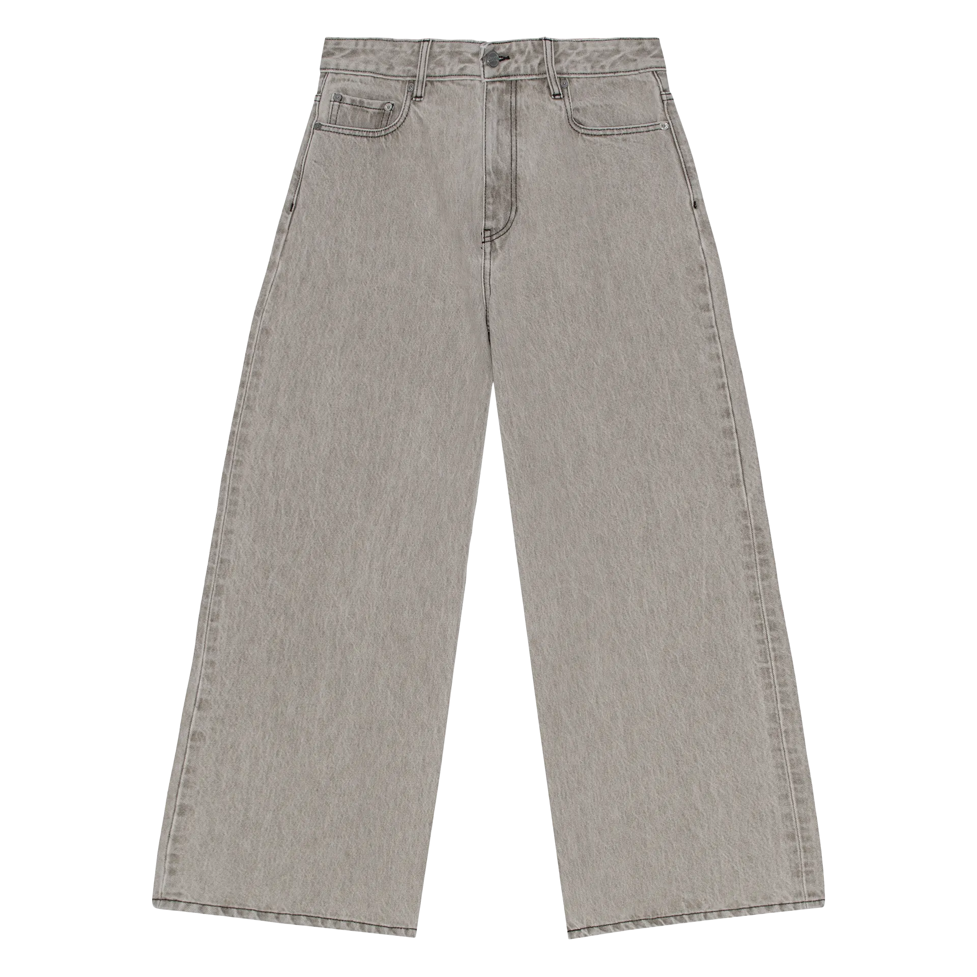 Grey Future Denim Wide Jeans