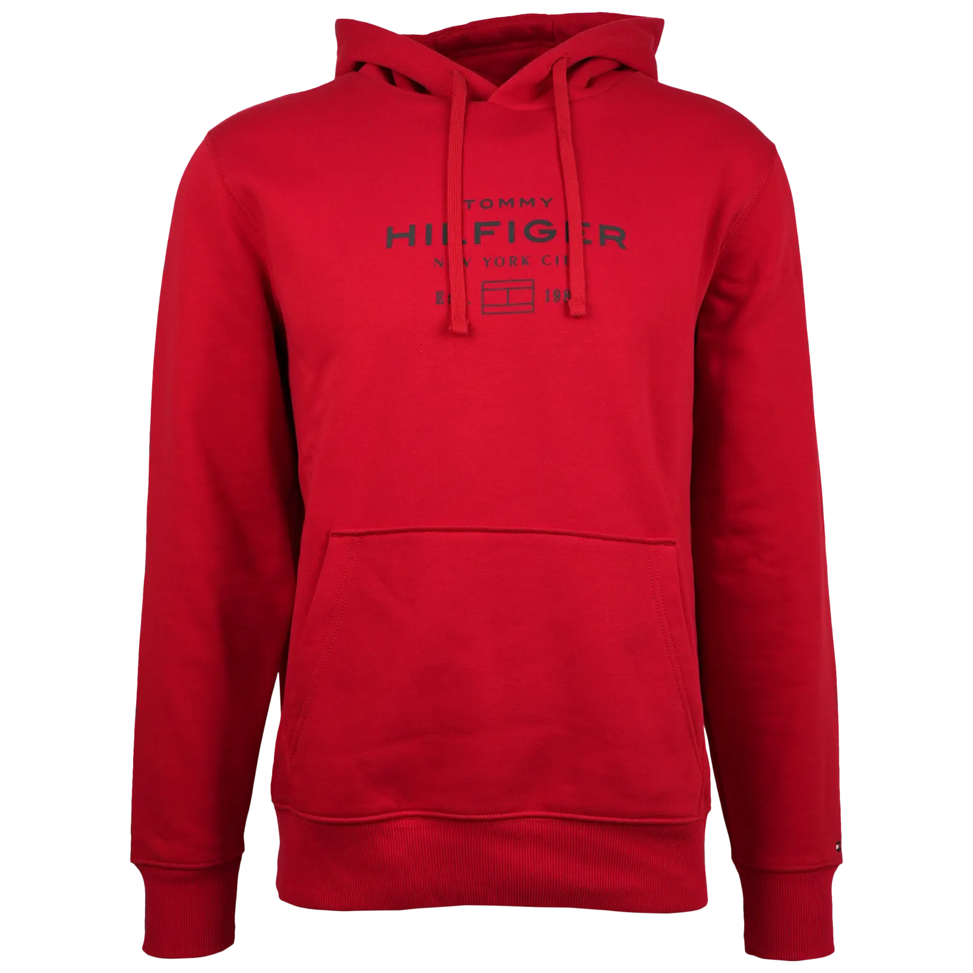 Oval Graphic Hoodie | Red