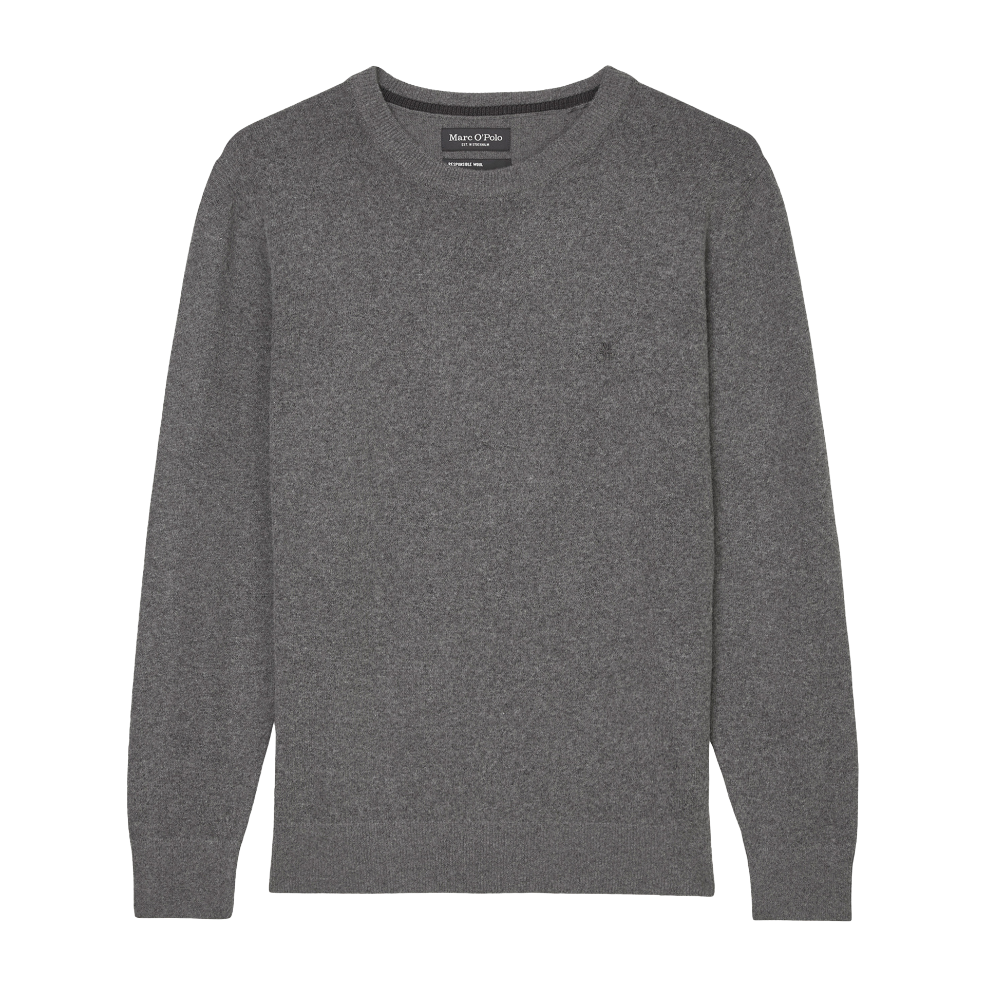 Crewneck Pullover | GRAPHITE GREY MELANGE