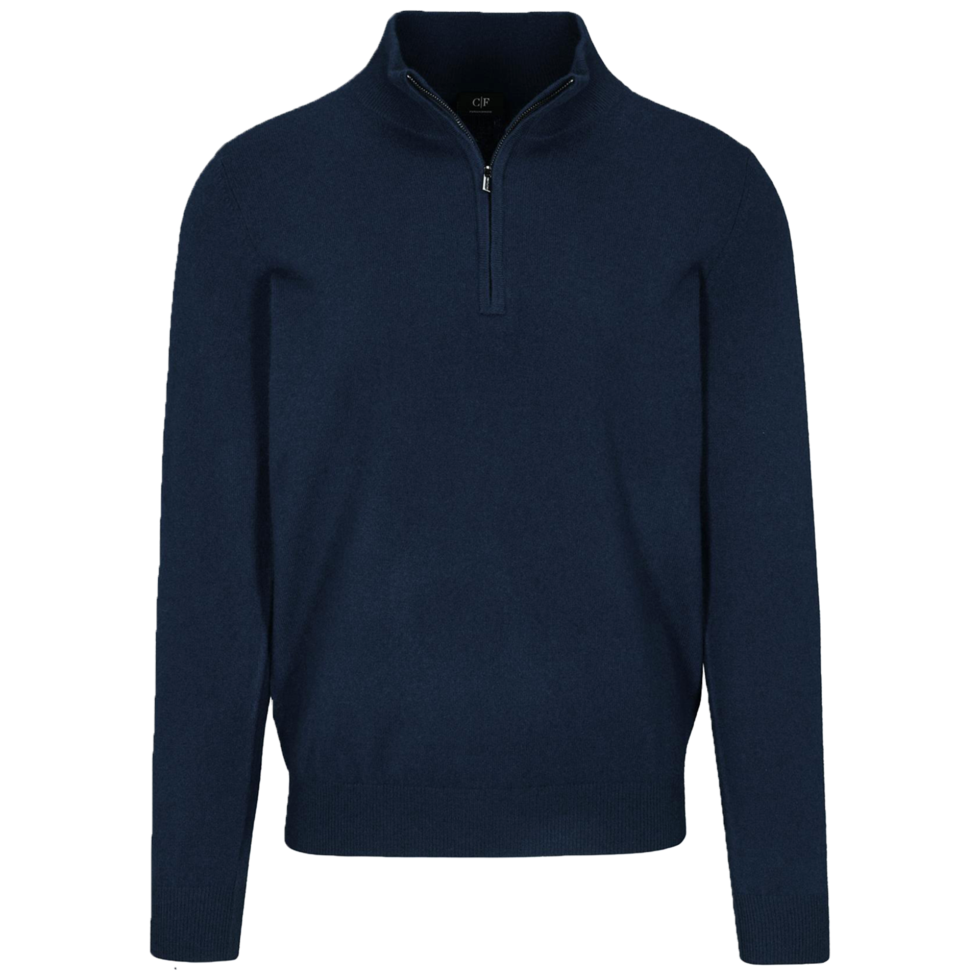 Cashmere Troyer Pullover | DARK NAVY