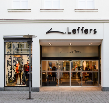 Modehaus Leffers in Lippstadt Fassade Leffers Lippstadt