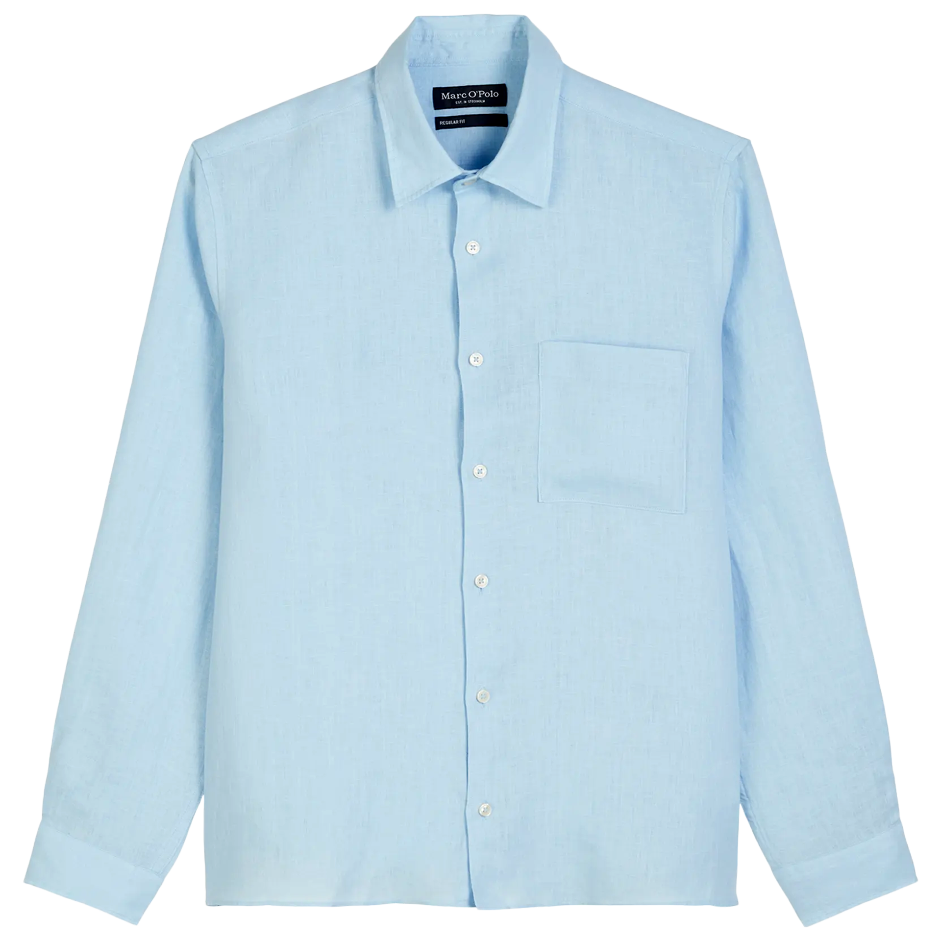 Hemd aus reinem Leinen | HOMESTEAD BLUE