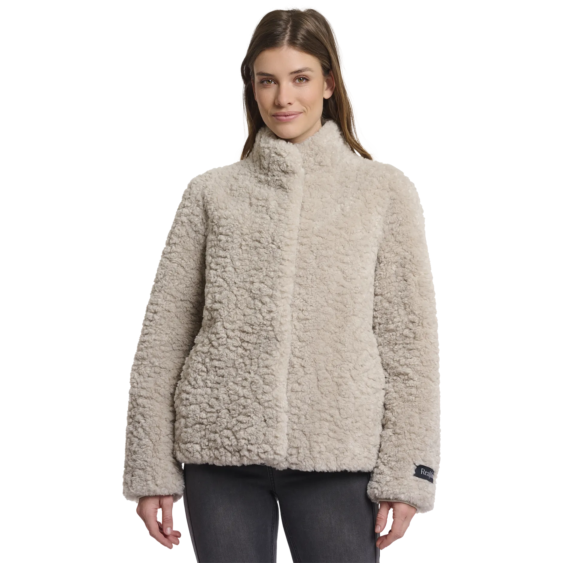 Kunstfell Jacke Kion | BEIGE