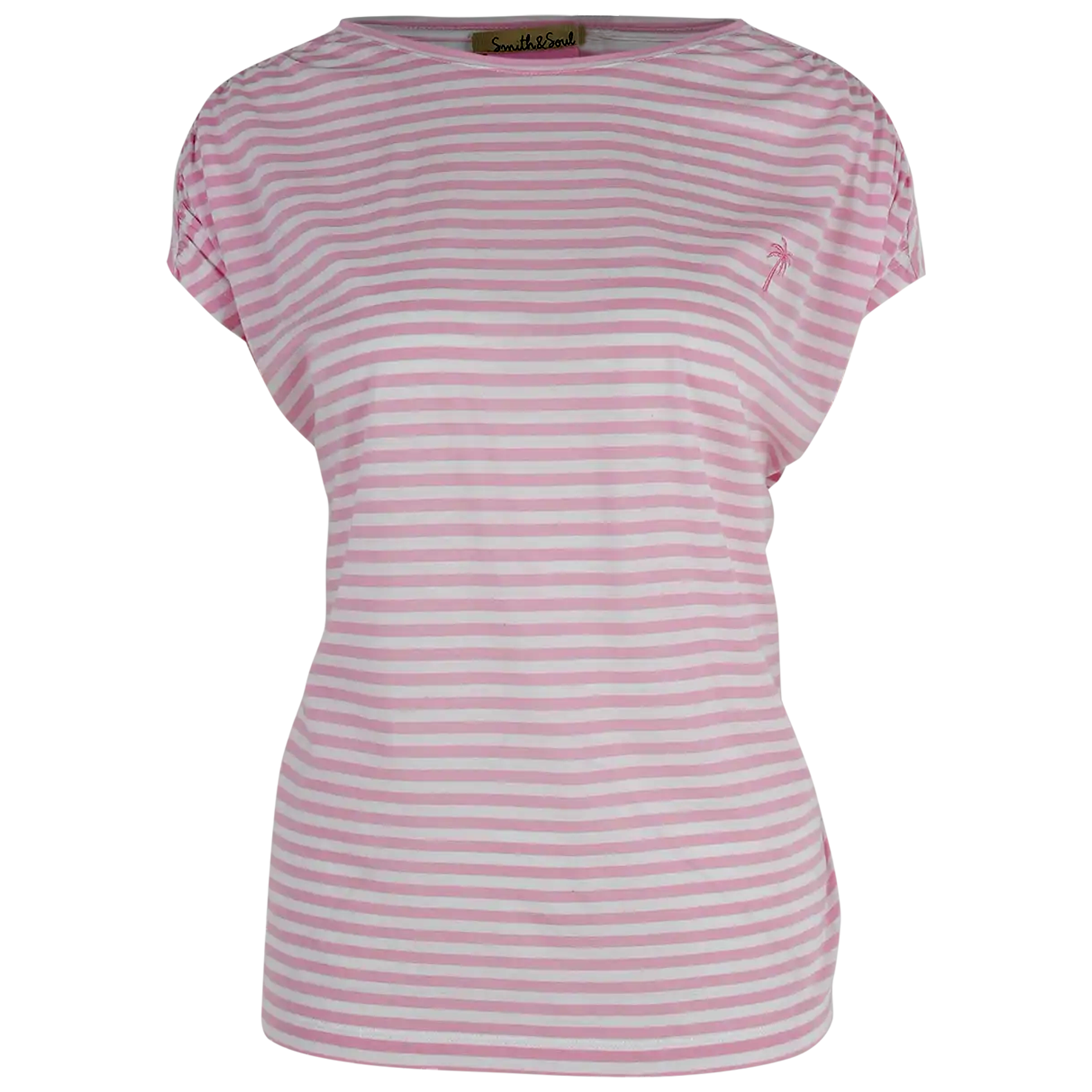 T-Shirt Striped | LIGHT PINK