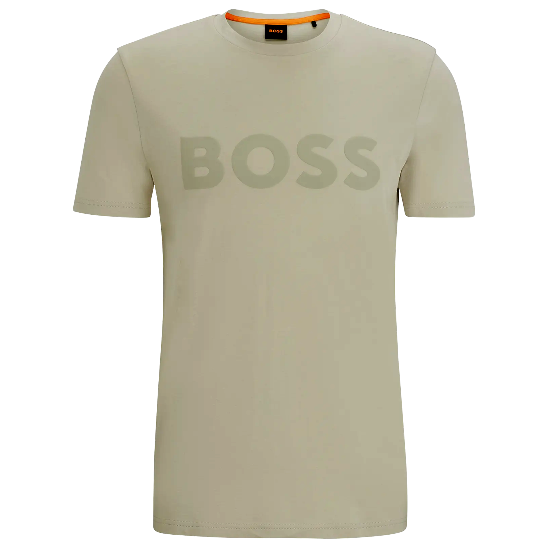 T-Shirt aus Baumwoll-Jersey | LIGHT BEIGE