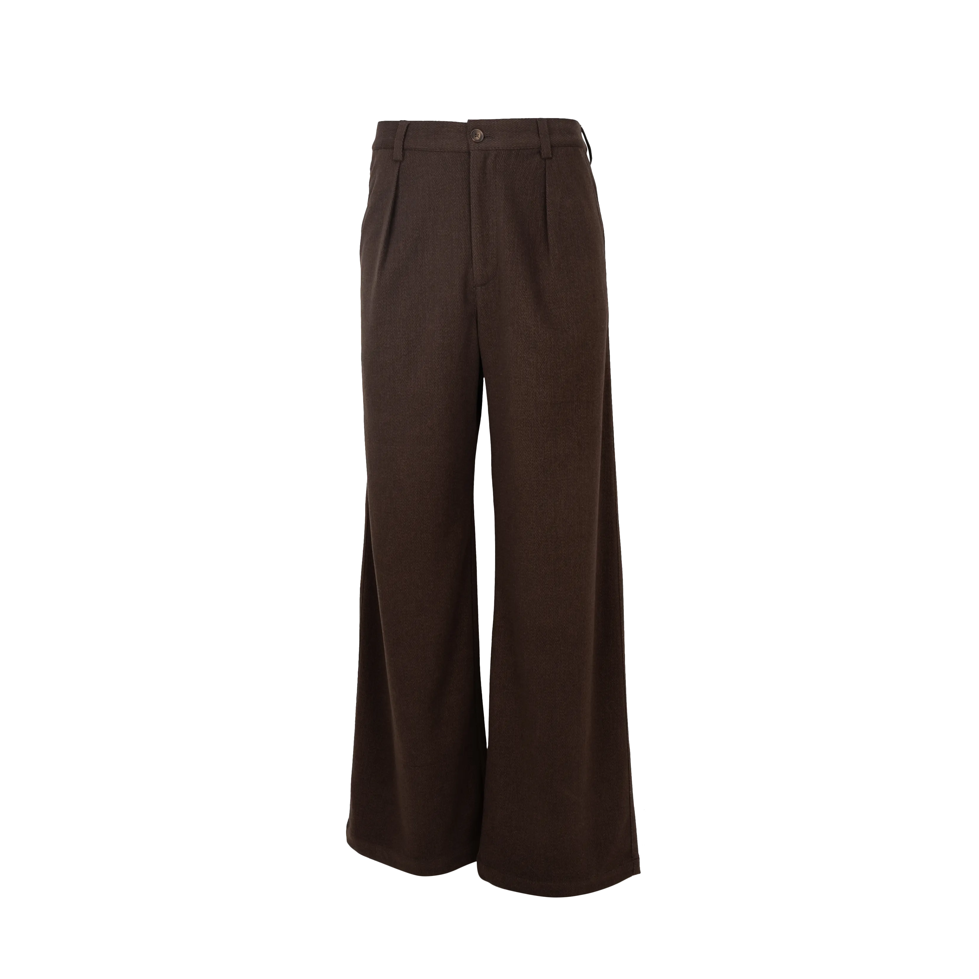 Soho Pleated Pants | Brown