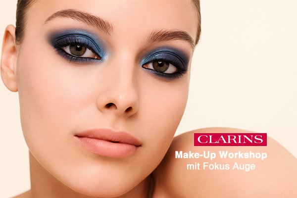 Clarins Make-up Workshop Fokus Auge