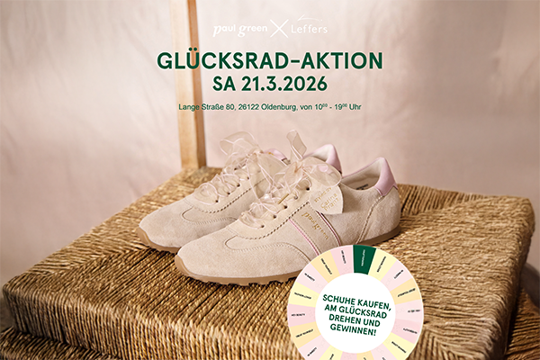 PAUL GREEN Glücksrad-Aktion