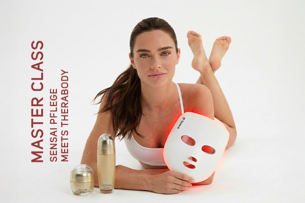 SENSAI PFLEGE MEETS THERABODY GLO MASK | MASTER CLASS