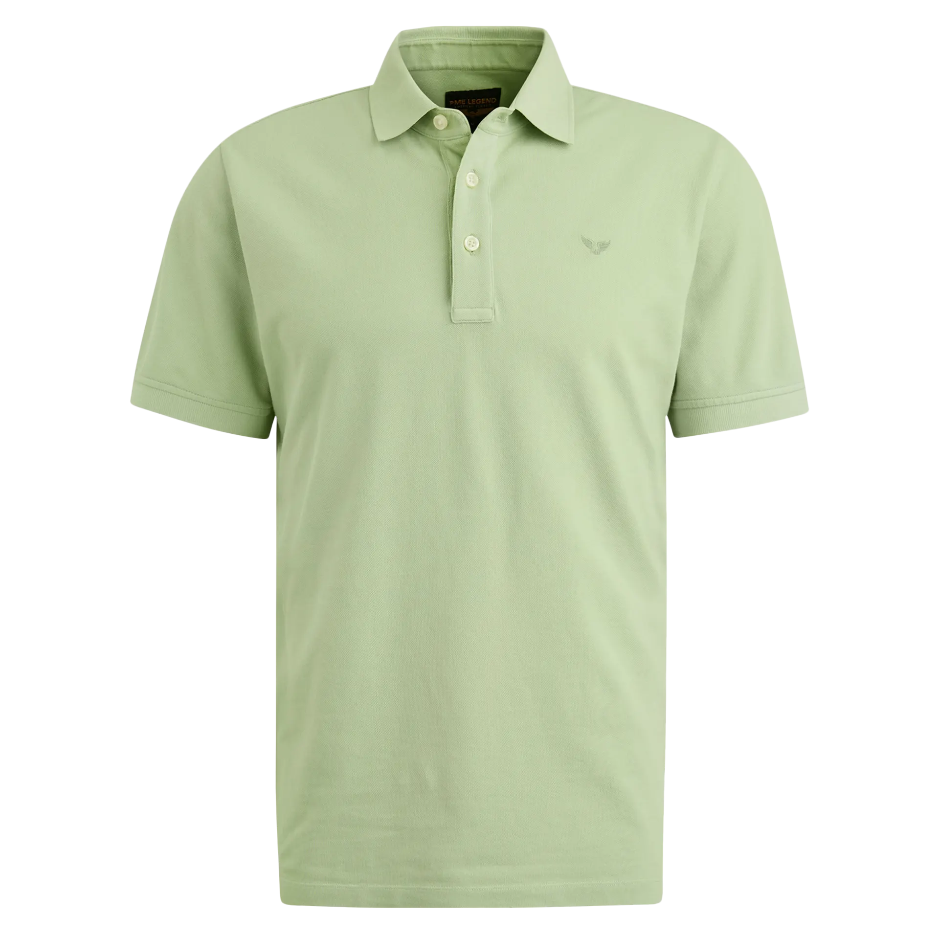 Poloshirt aus Piqué | LIGHT GREEN