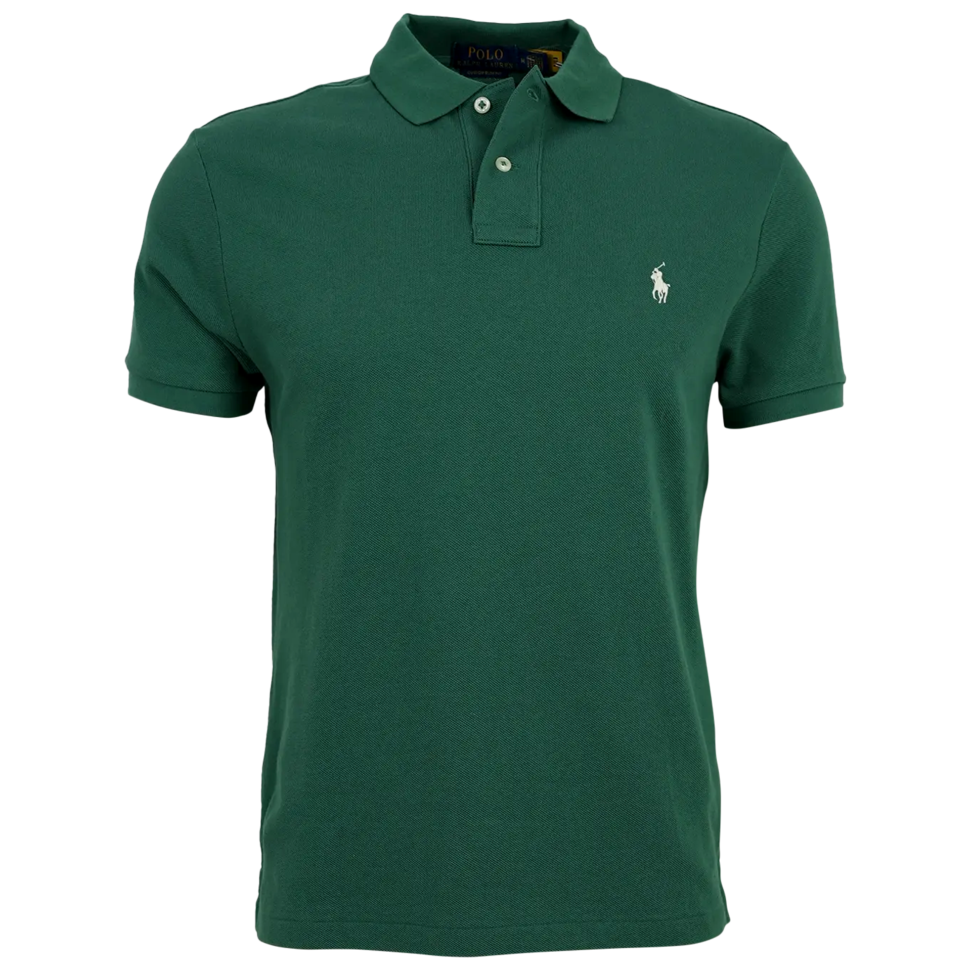 Piqué-Poloshirt aus Baumwolle | GRÜN