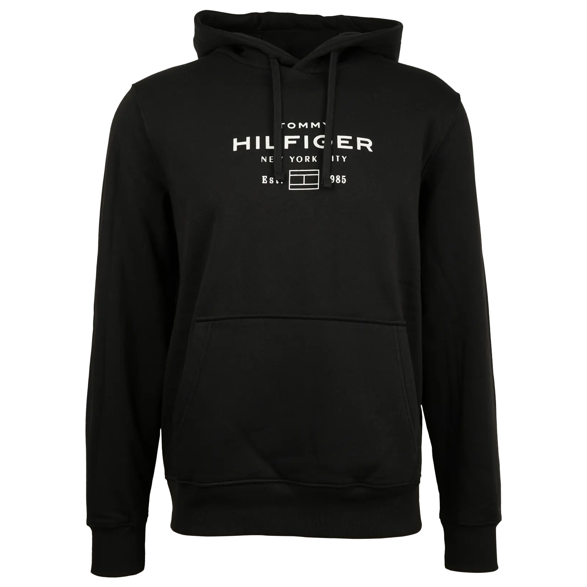 Oval Graphic Hoodie | Black