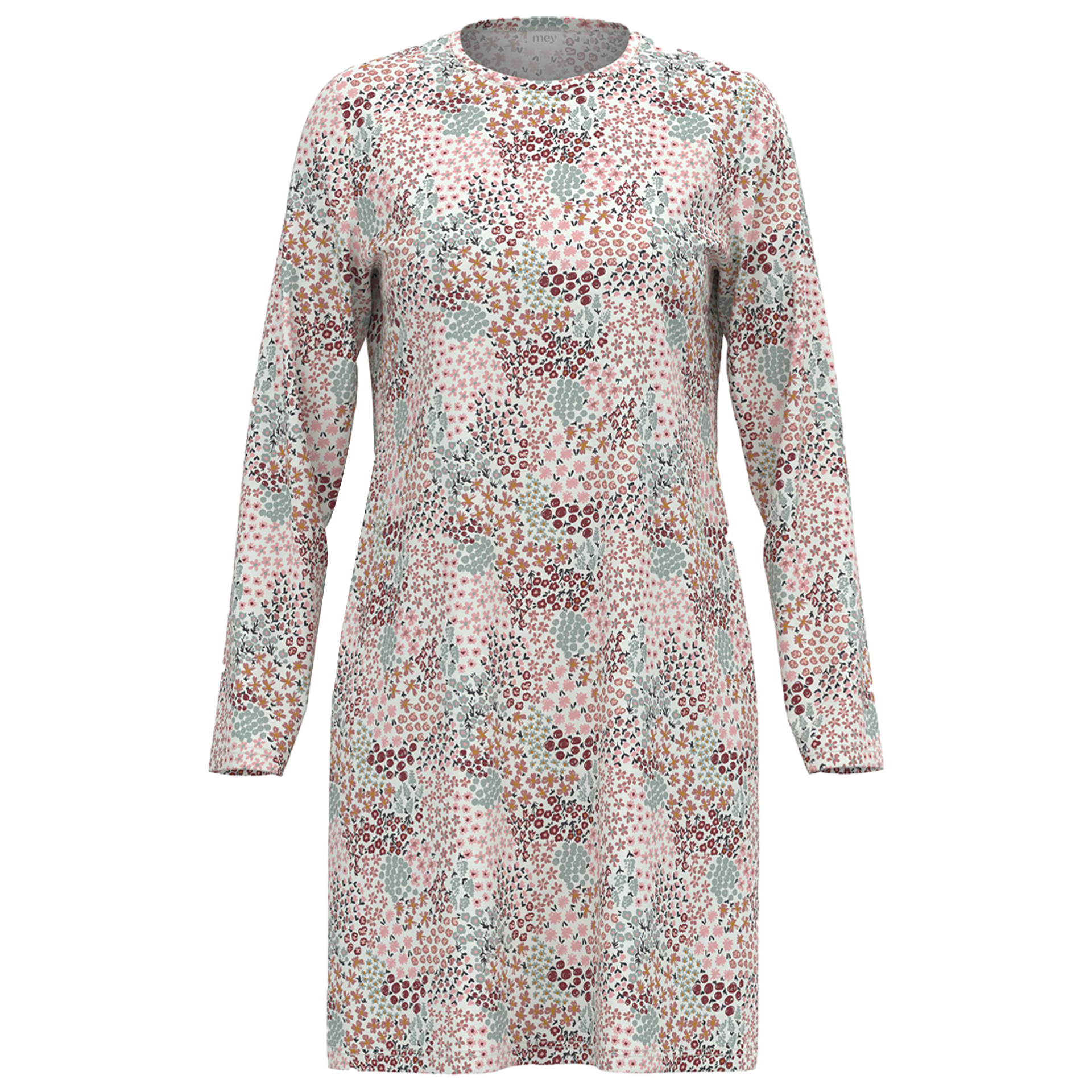 Nachthemd langarm Flower Bed | Bridal Rose