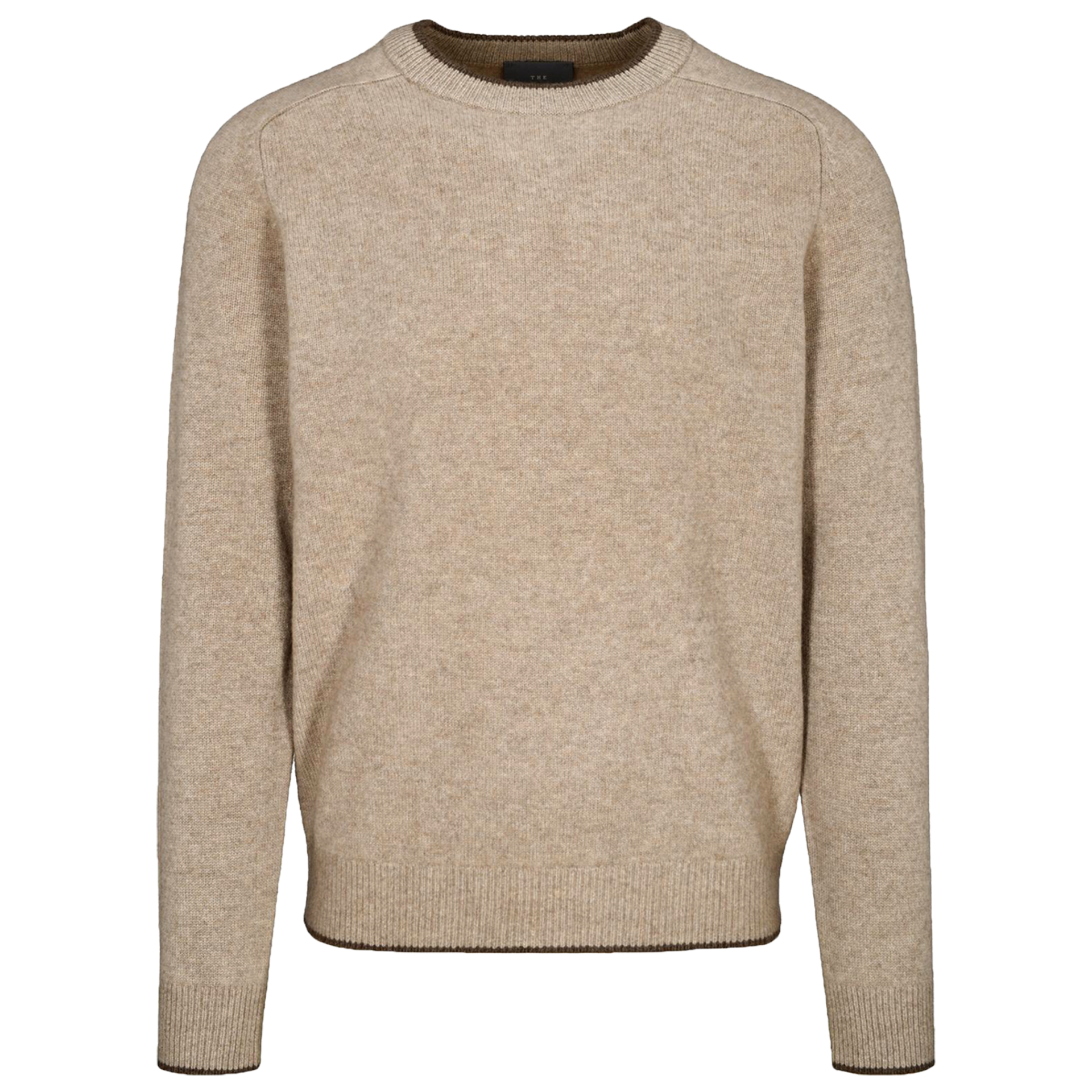 Cashmere Rundhals-Pullover | IRISH CREAM MELANGE