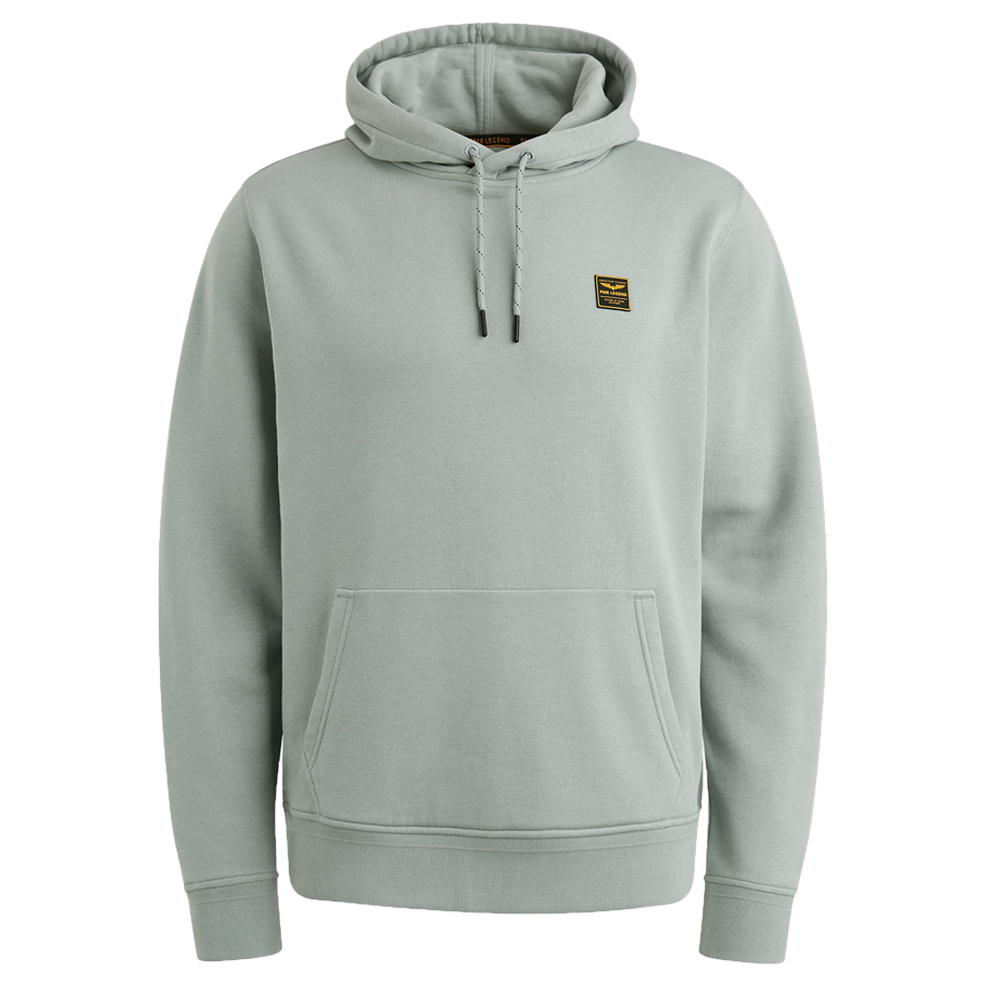 Hoodie mit Kängurutasche | Silver Blue