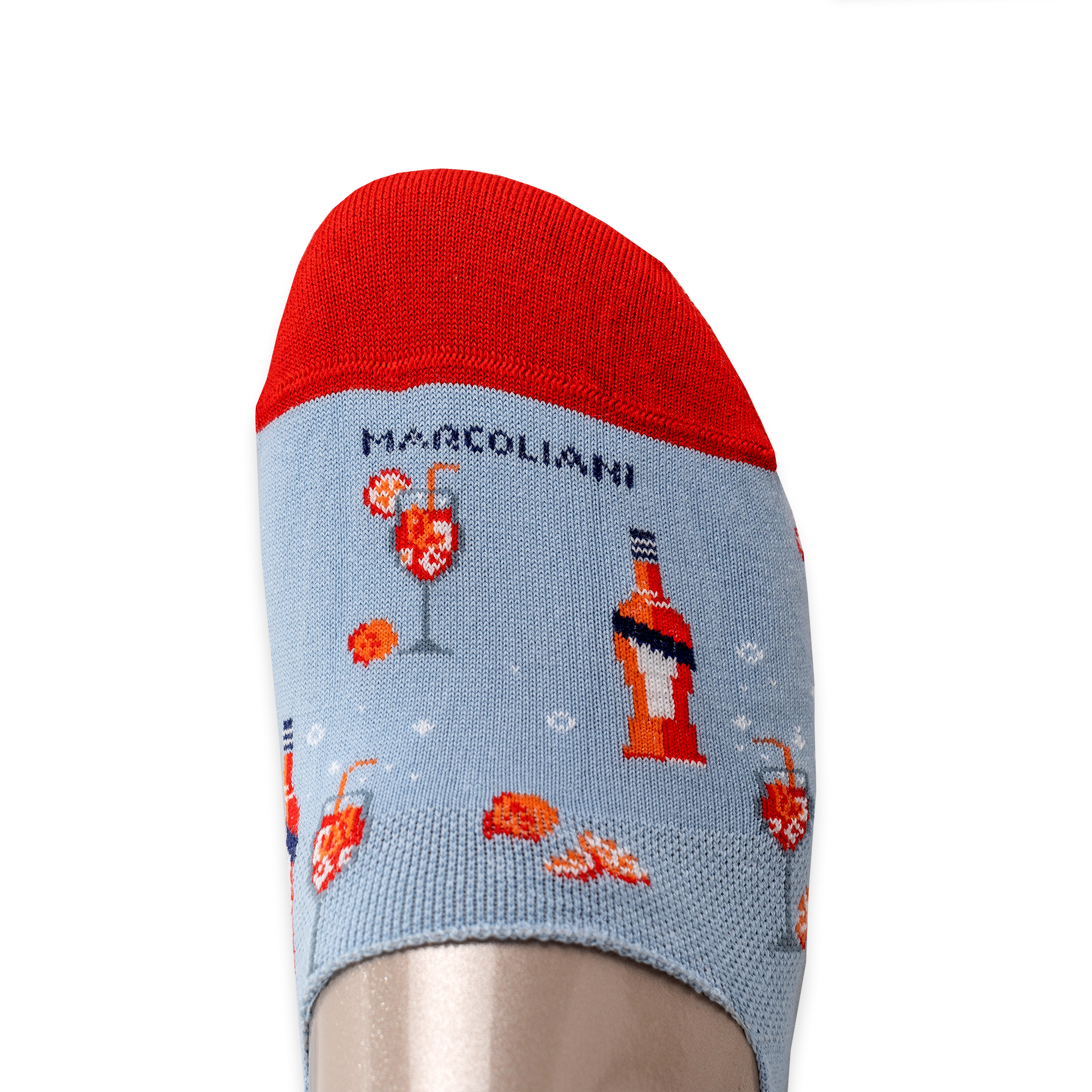 Socken Invisible Touch | APEROL LIGHT BLUE