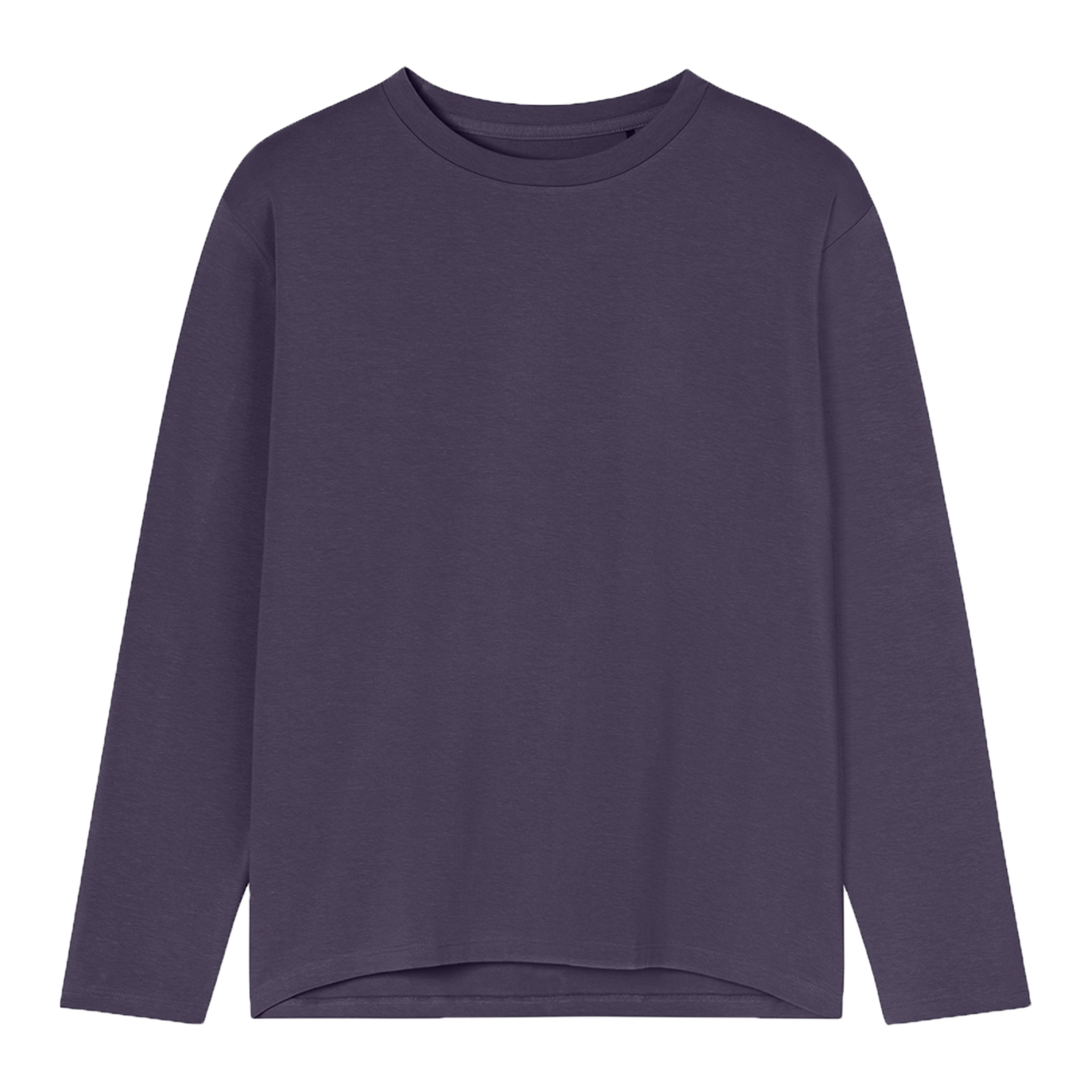 Mix+Relax Langarmshirt mit Rundhalsausschnitt | Indigo
