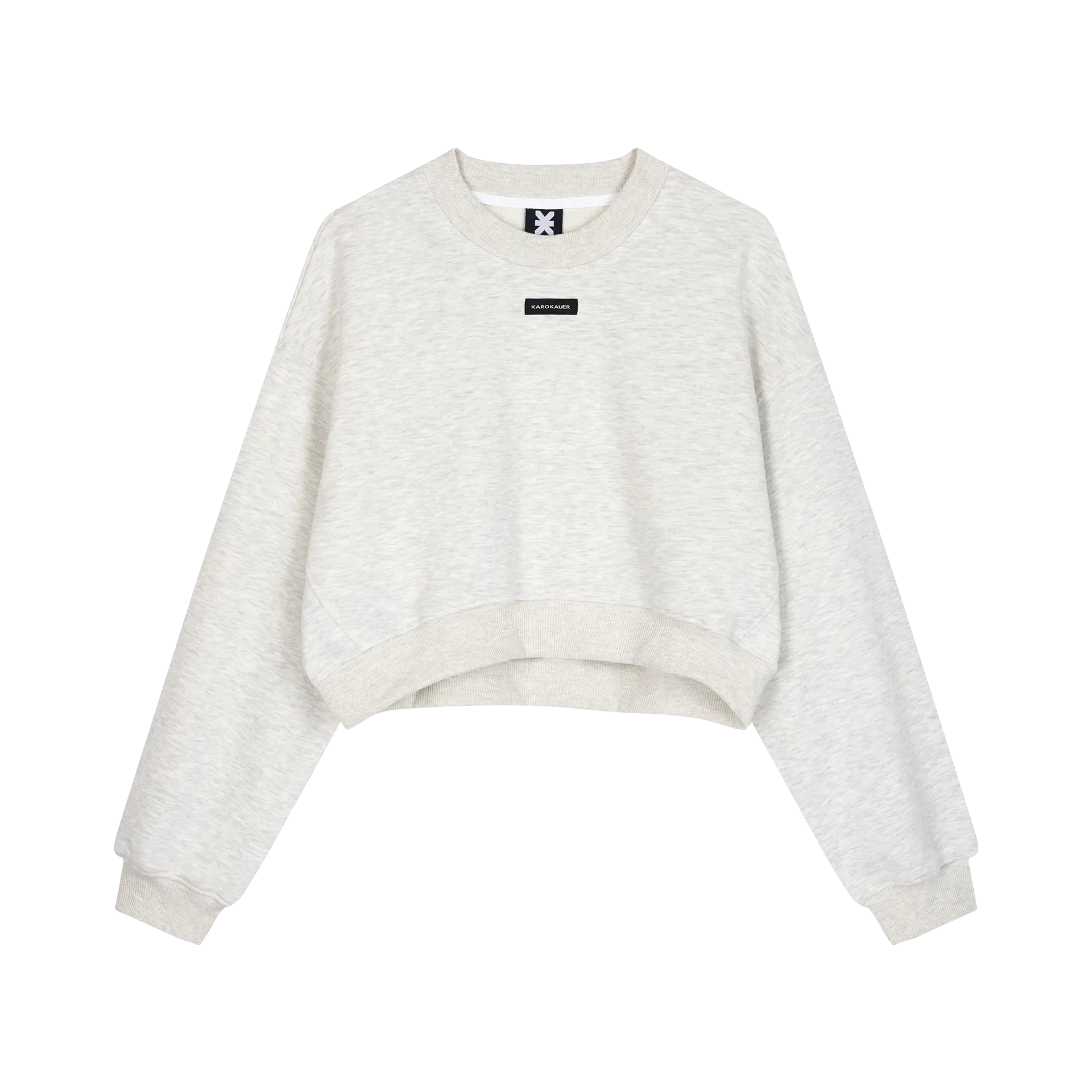 Cropped Sweater Melange