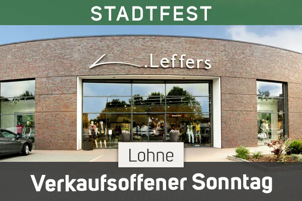 Stadtfest Lohne – feiern & shoppen