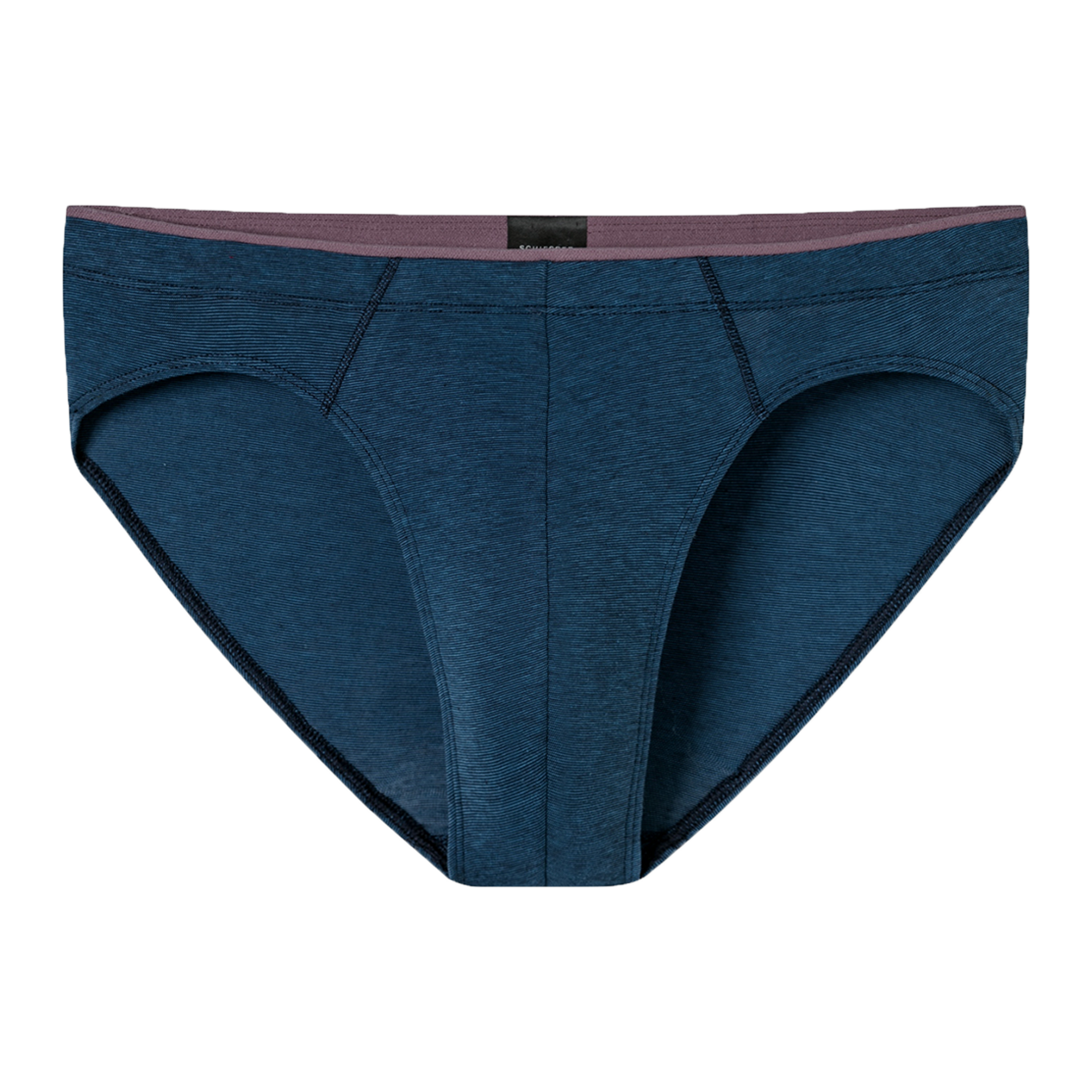 Supermini Slip Organic Cotton gemustert | Blau