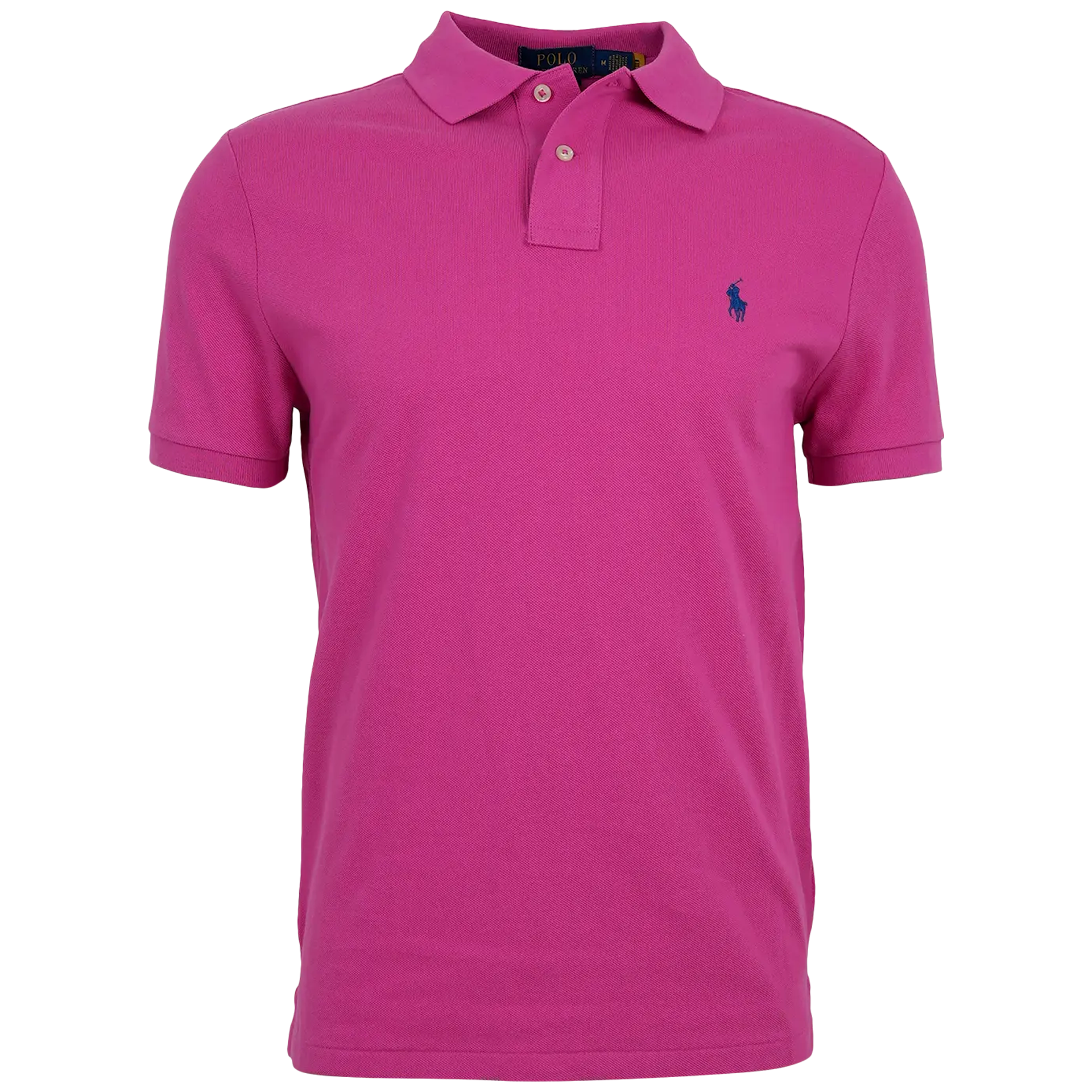 Piqué-Poloshirt aus Baumwolle | PINK