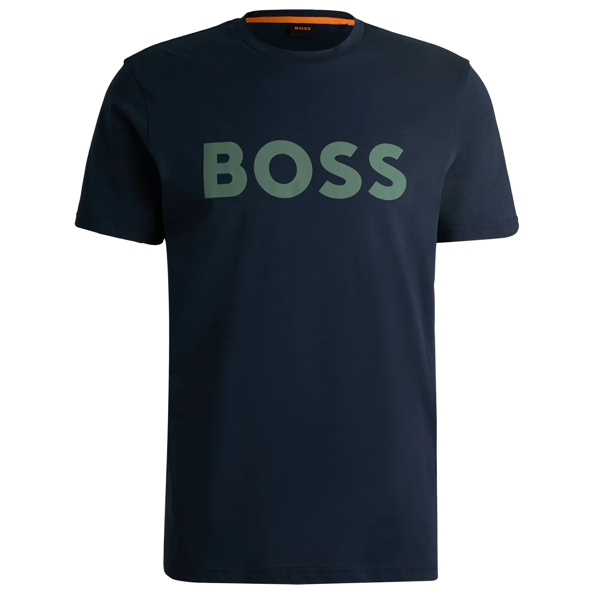T-Shirt aus Baumwoll-Jersey | DARK BLUE