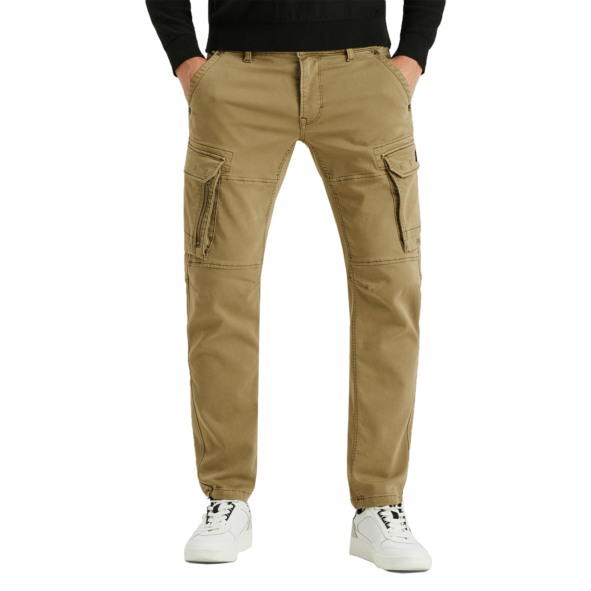 Cargohose aus Sweatstoff EXPEDIZOR | BEIGE