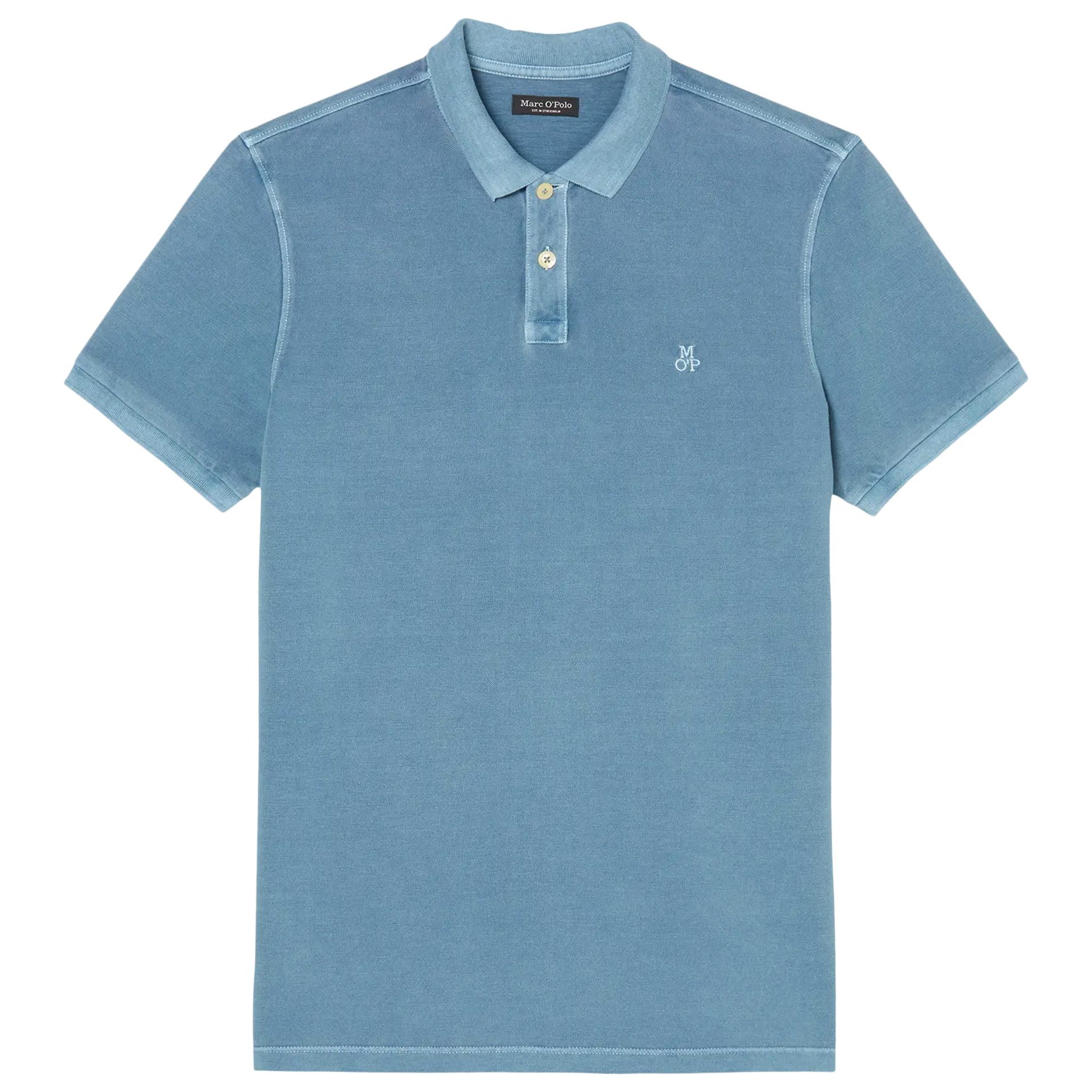 Poloshirt Piqué aus Bio-Baumwolle | KASHMIR BLUE