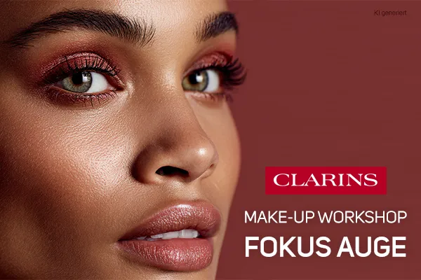 Clarins Make-up Workshop Fokus Auge