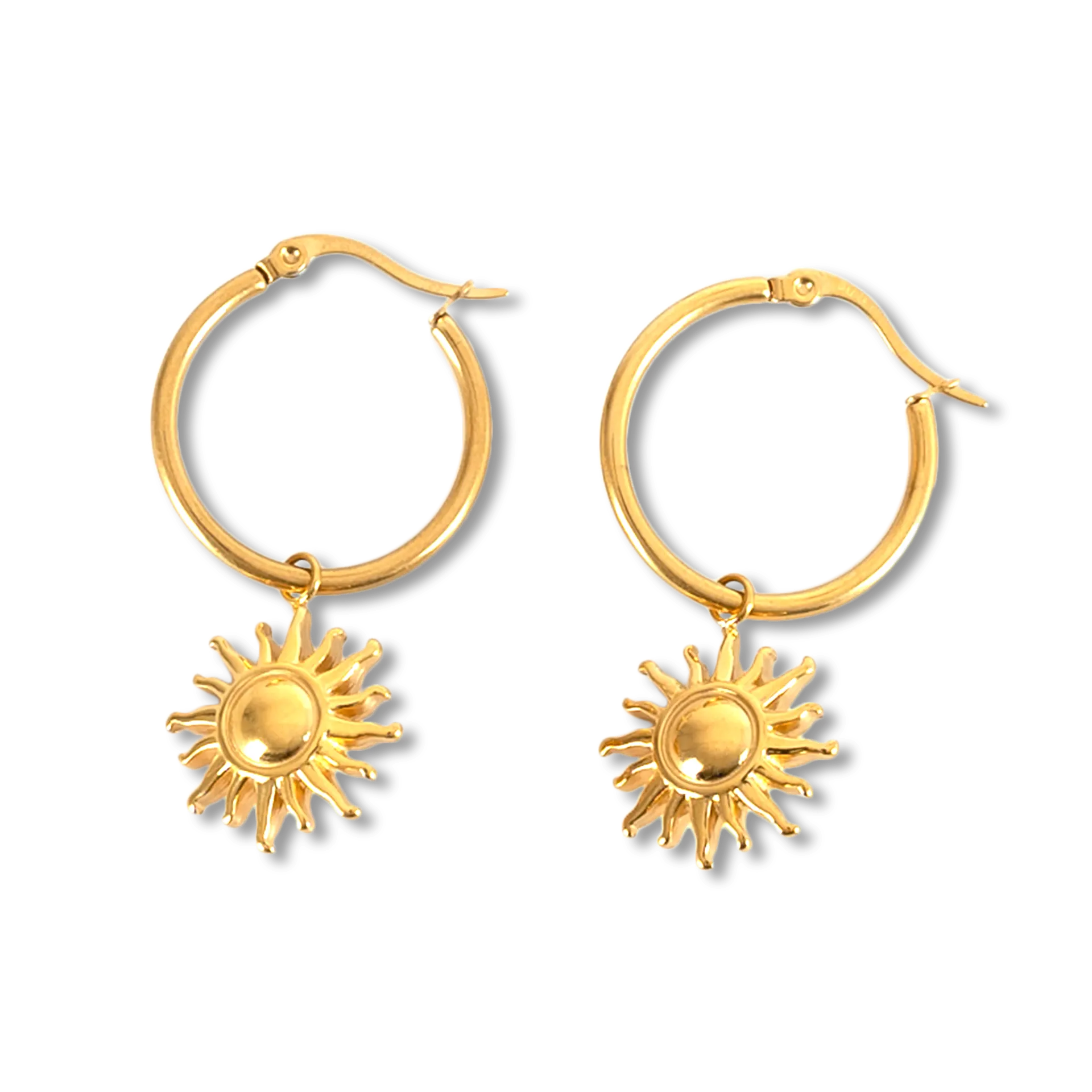 EARRING-SUN | GOLD EARRING-SUN | GOLD